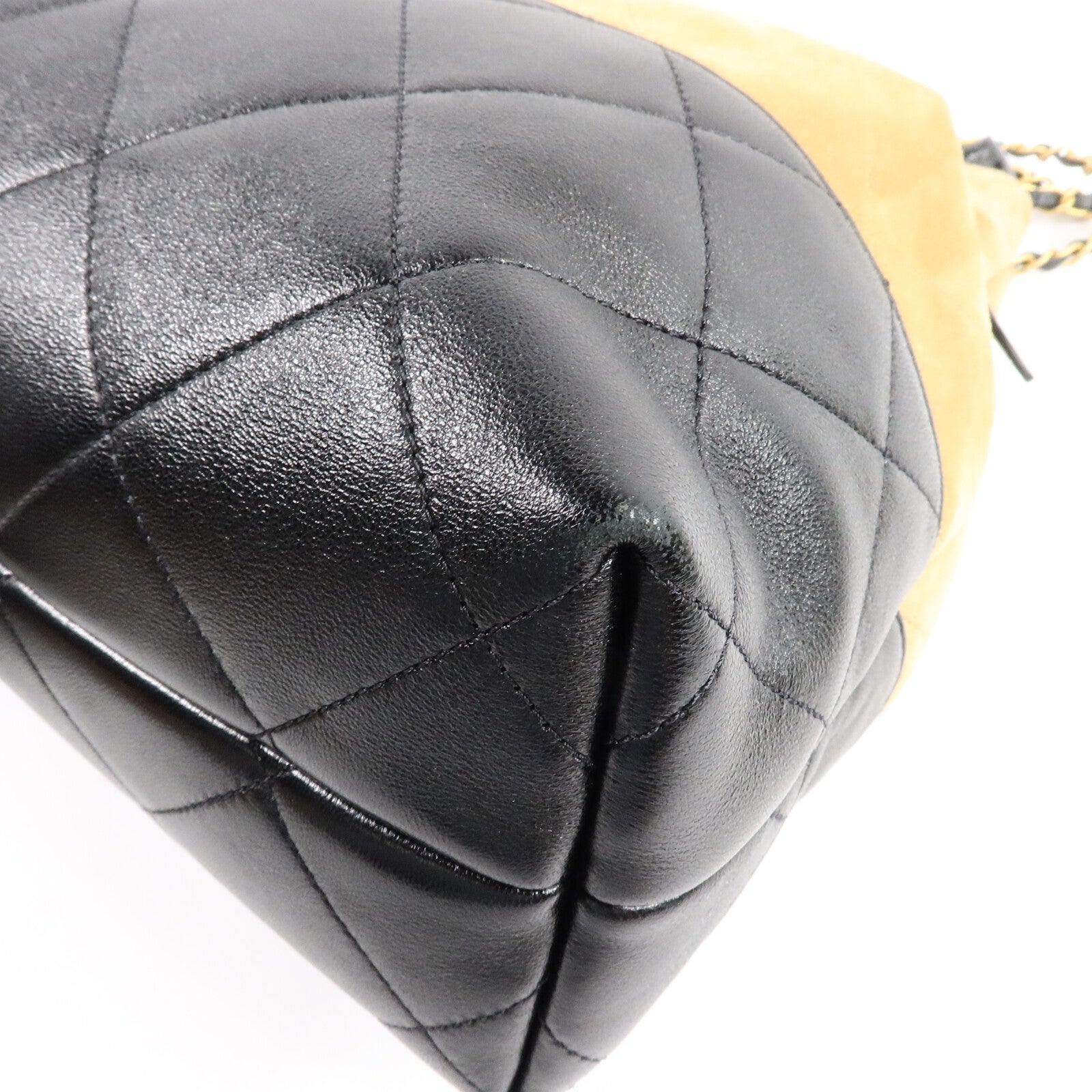 CHANEL 麂皮皮革25A Suede Hobo手挽肩背兩用袋