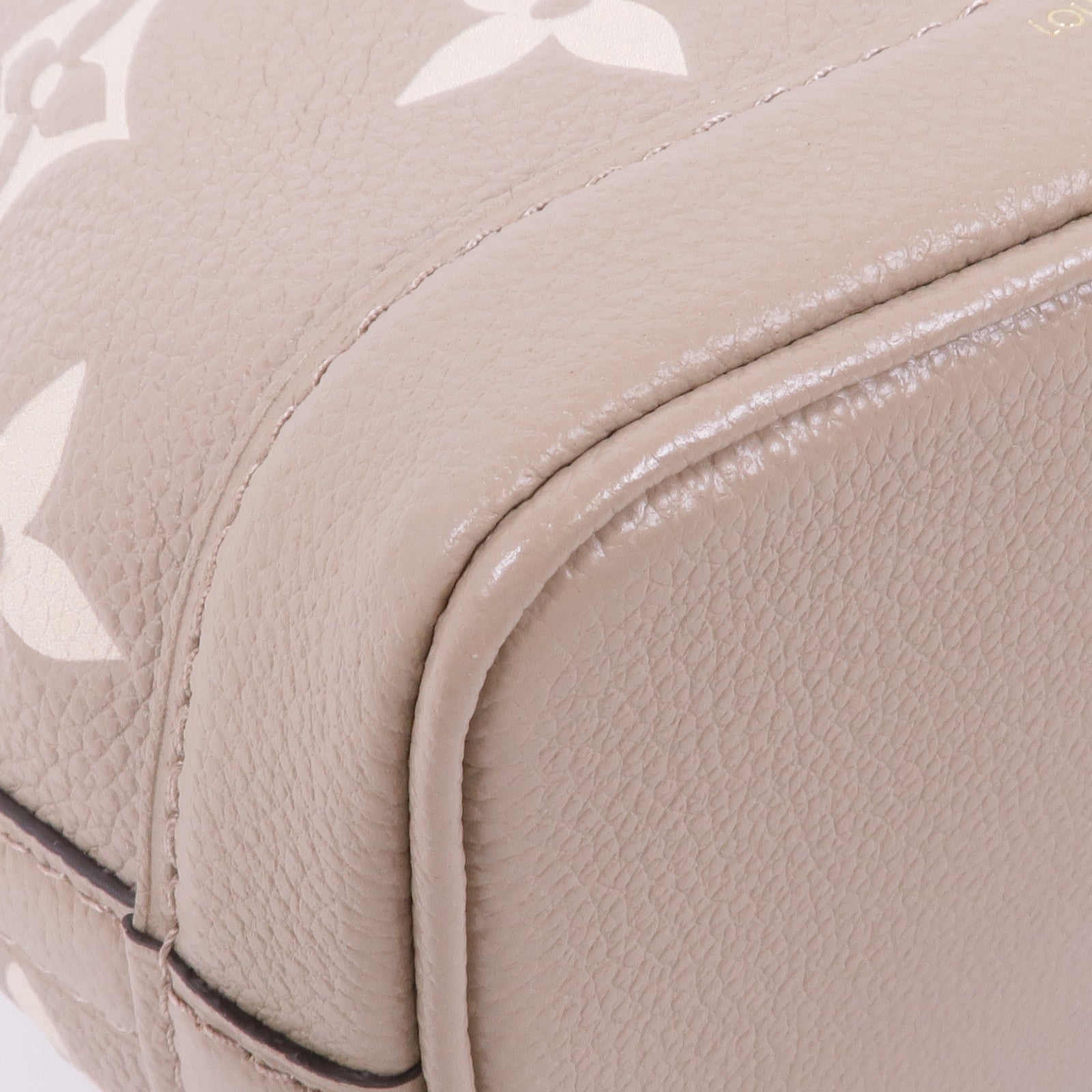 LOUIS VUITTON Monogram Empreinte Nano Noe金扣手挽肩背兩用袋