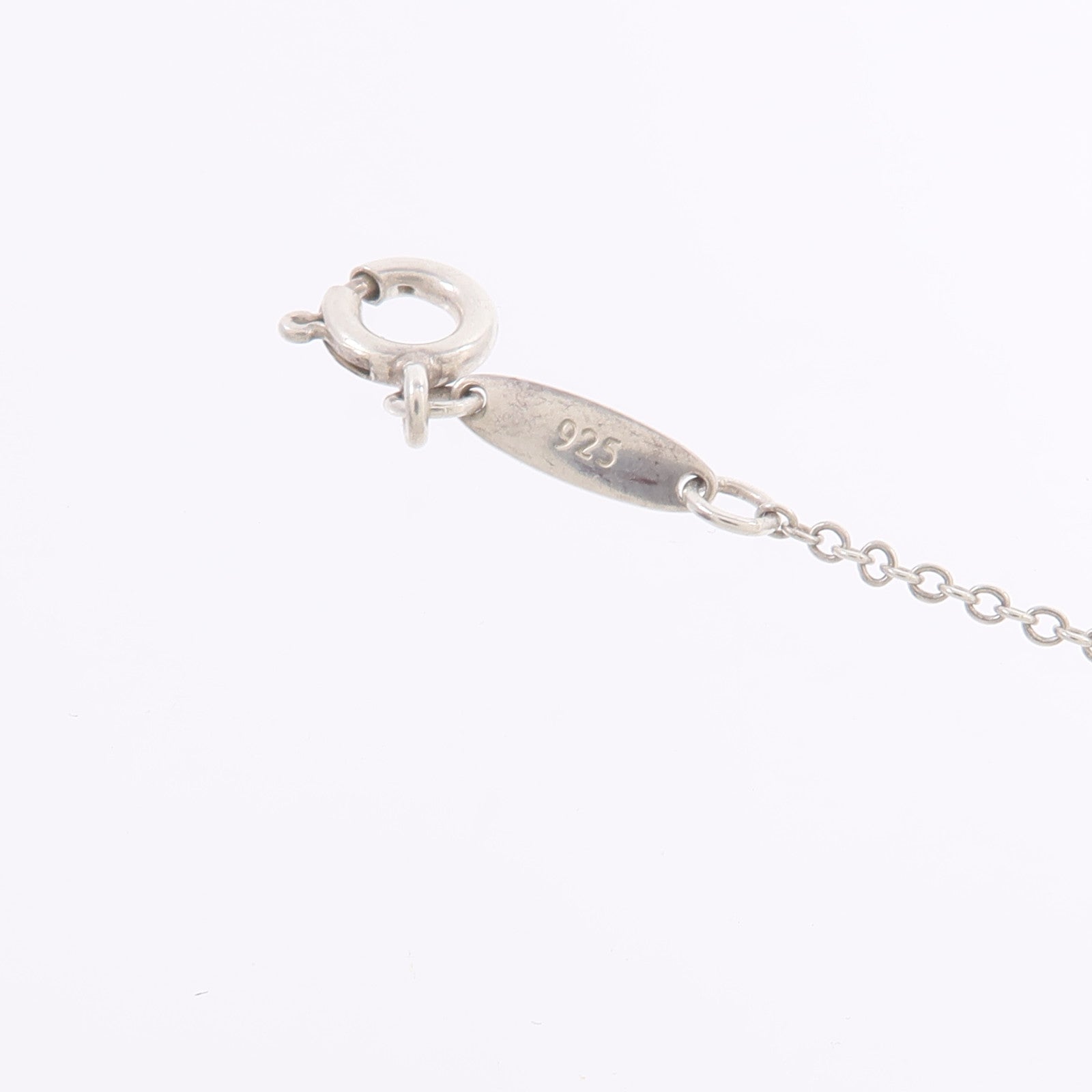 TIFFANY＆CO 925純銀Elsa Peretti Open Heart項鍊
