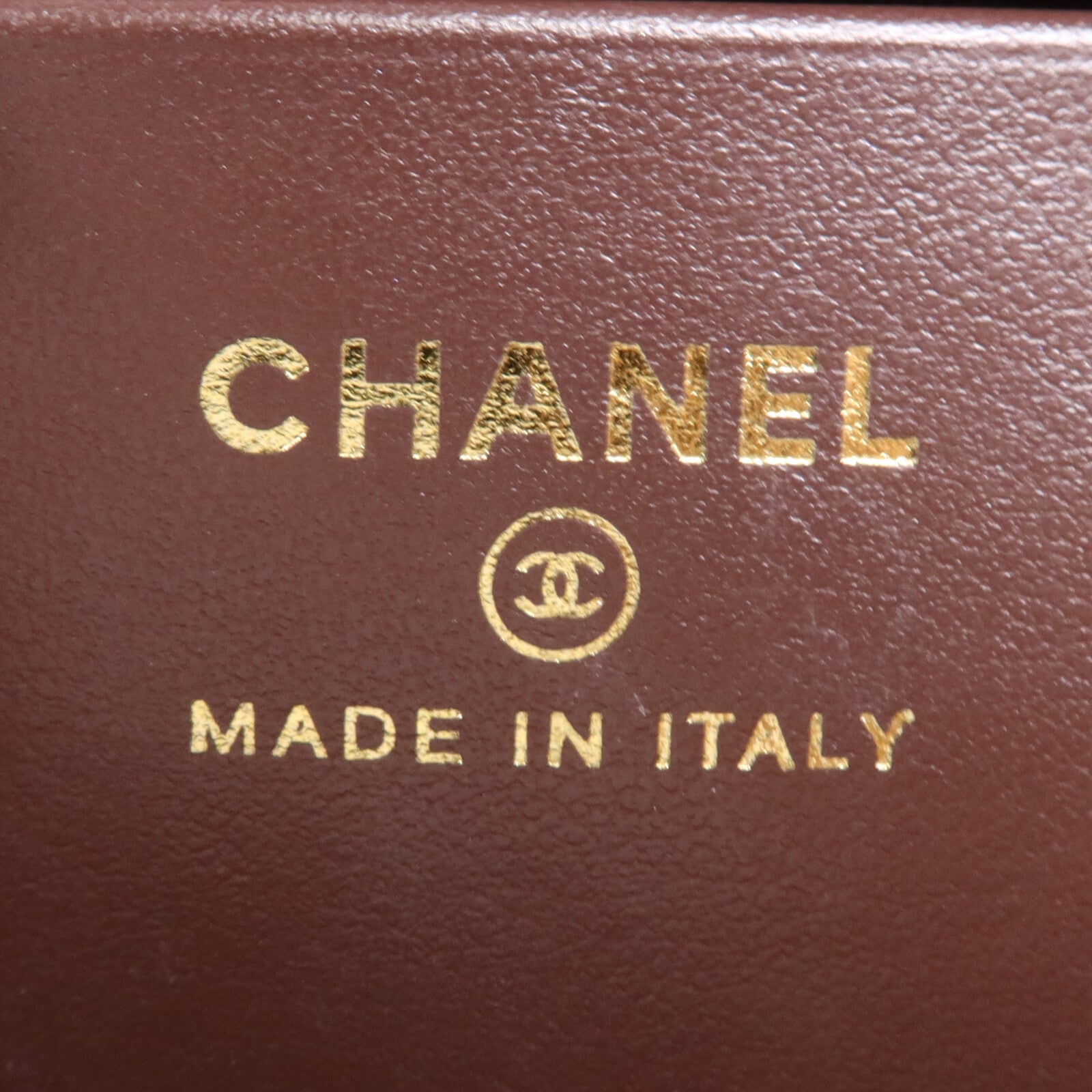 CHANEL 牛皮皮革Chain Shoulder Bag金扣鏈帶肩背袋