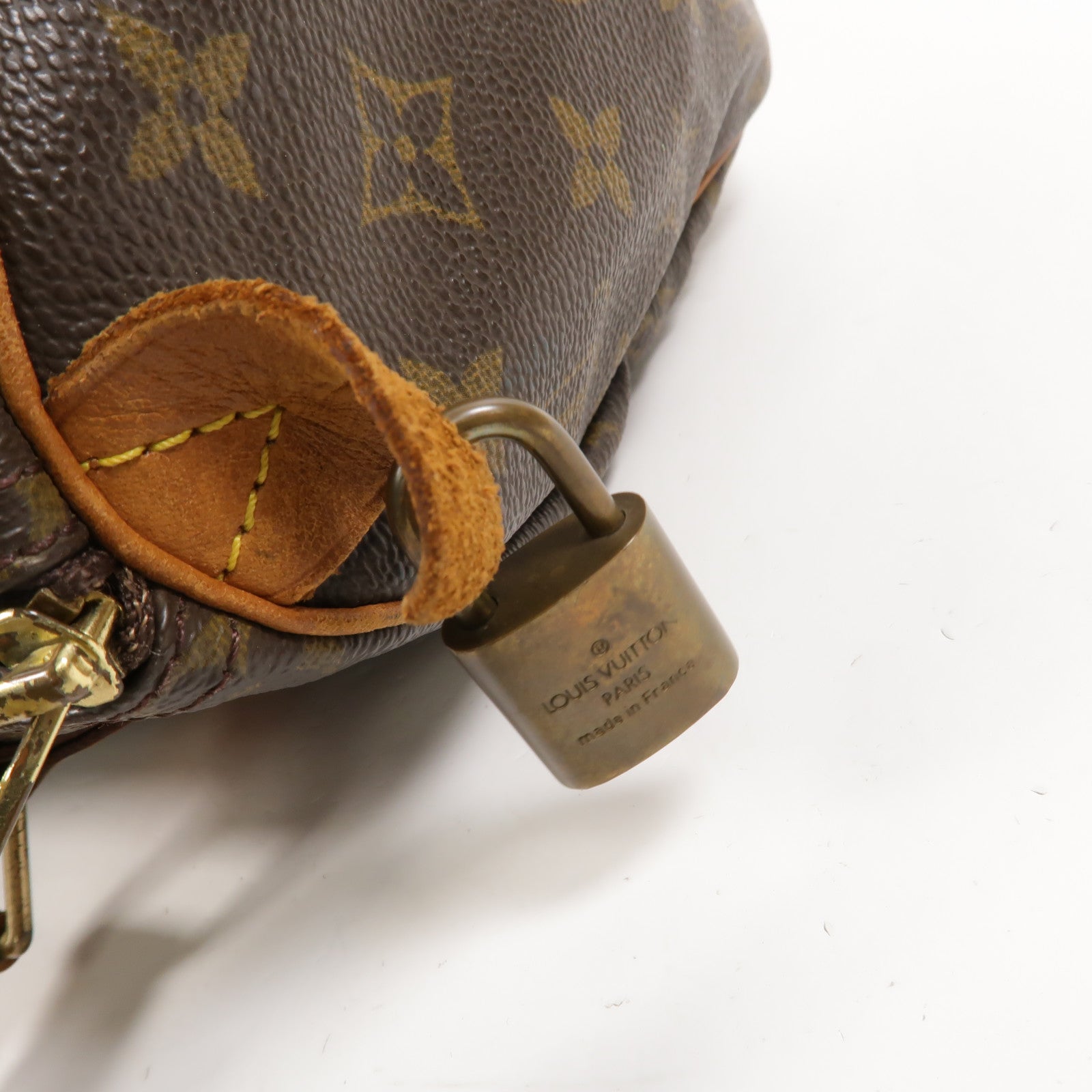 LOUIS VUITTON Monogram Speedy 25金扣手挽袋