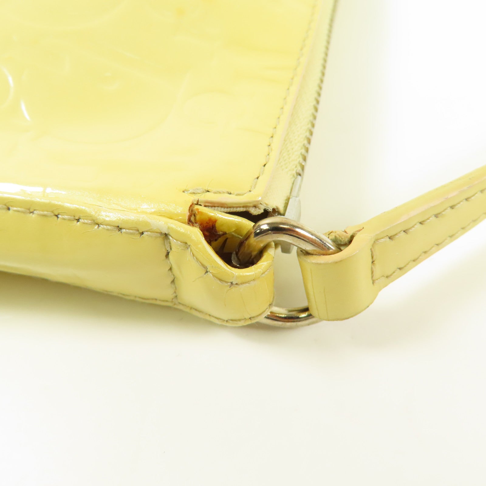 Dior 漆皮皮革Shoulder Bag銀扣肩背袋