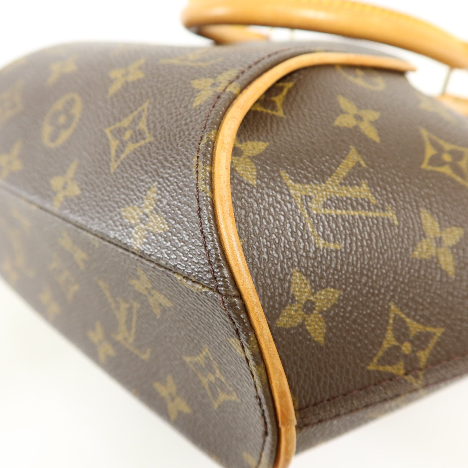 LOUIS VUITTON Monogram Elipse MM金扣手挽袋
