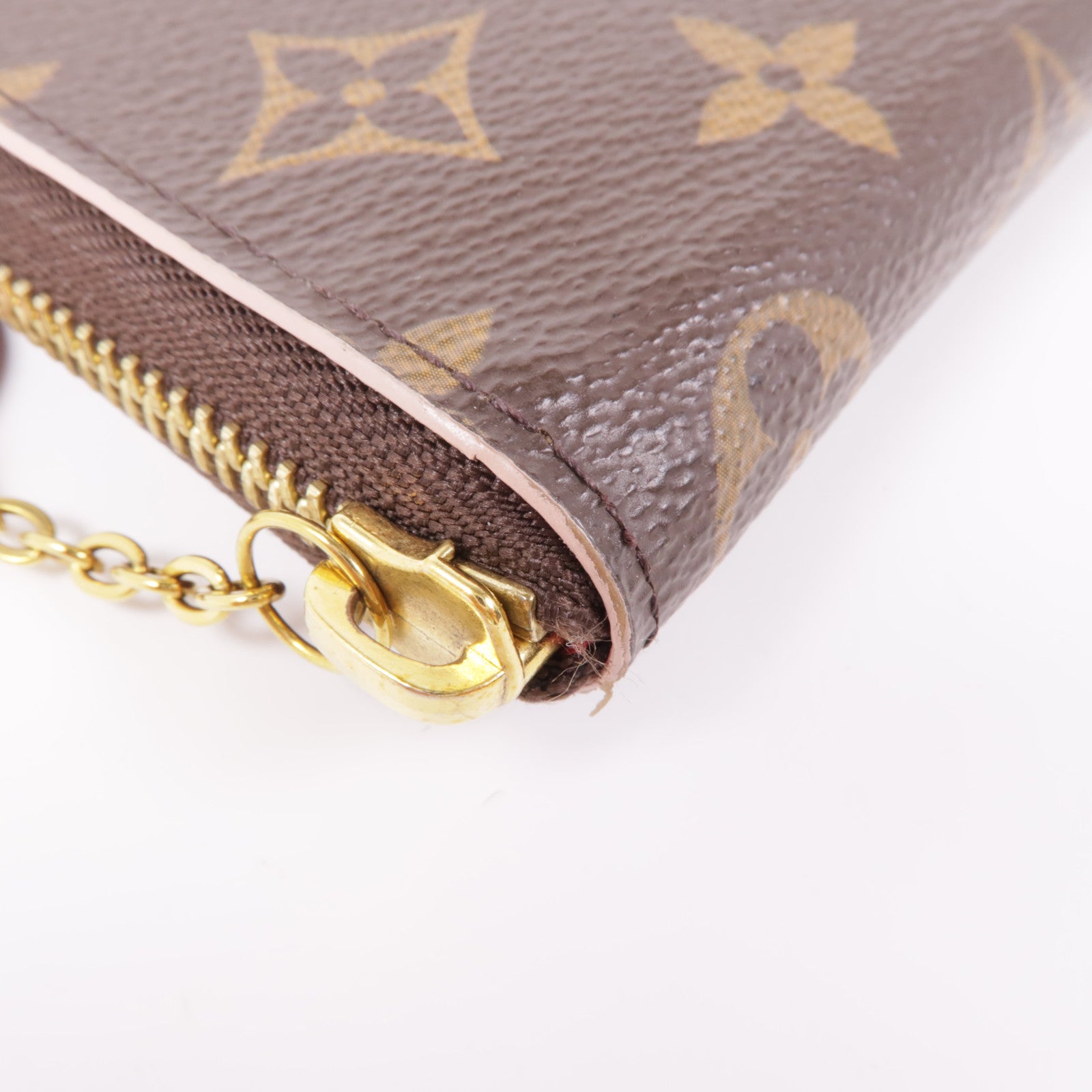 LOUIS VUITTON Monogram Clemence金扣長錢包