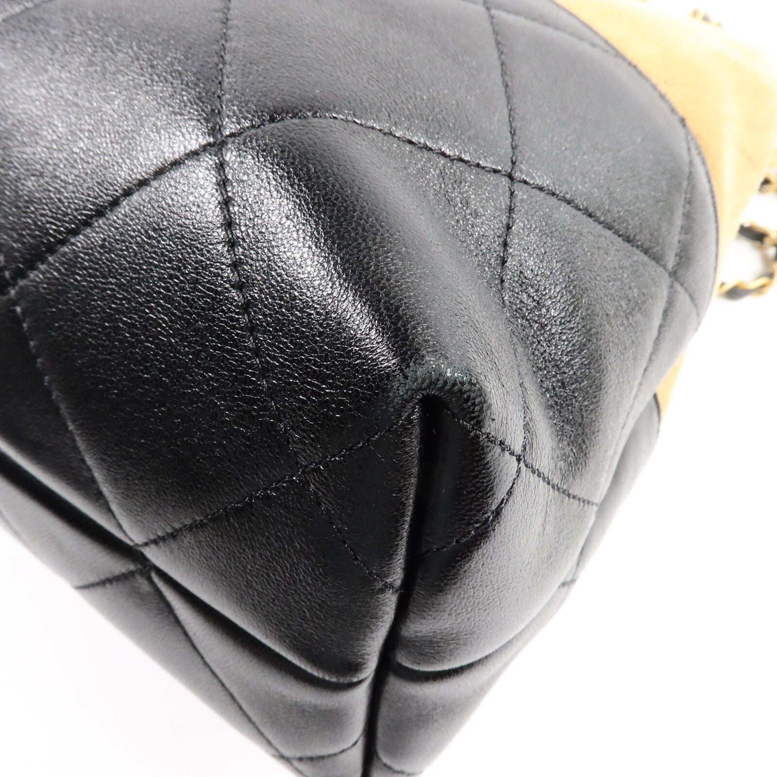CHANEL 麂皮皮革25A Suede Hobo手挽肩背兩用袋