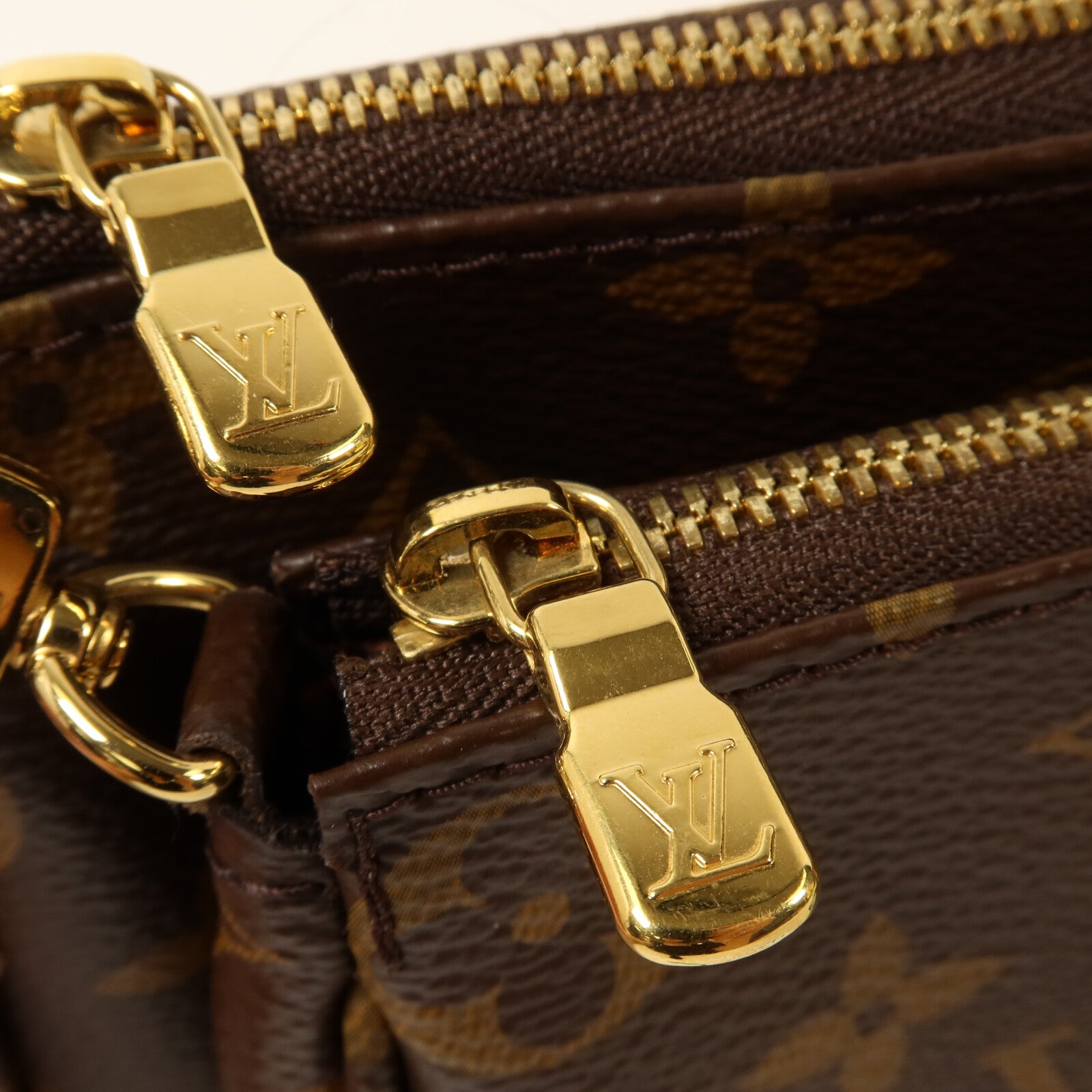LOUIS VUITTON Monogram Multi Pochette Accessoires鏈帶手挽肩背兩用袋