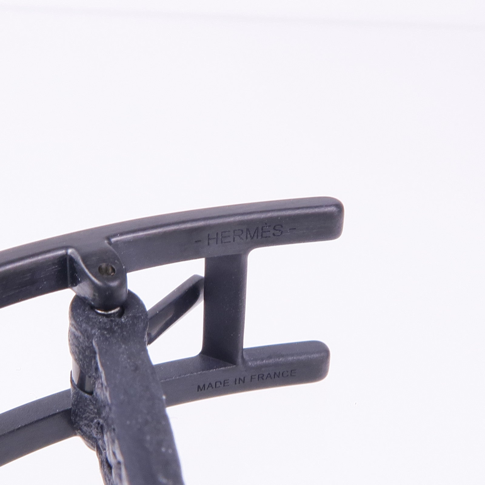 HERMES Swift/Epsom皮革Behapi Double Tour Bracelet手帶Noir