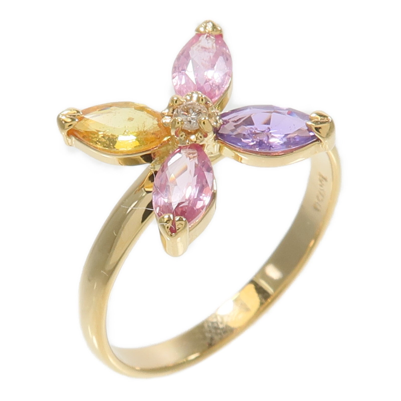 JEWELRY 18K黃金Color Stone彩色寶石戒指