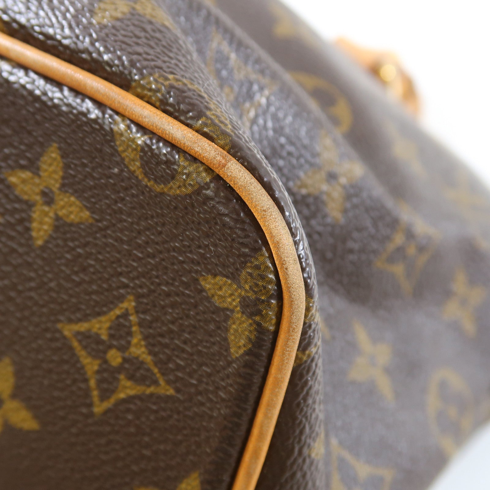 LOUIS VUITTON 【激減優惠】Monogram Palermo PM金扣手挽肩背兩用袋啡色