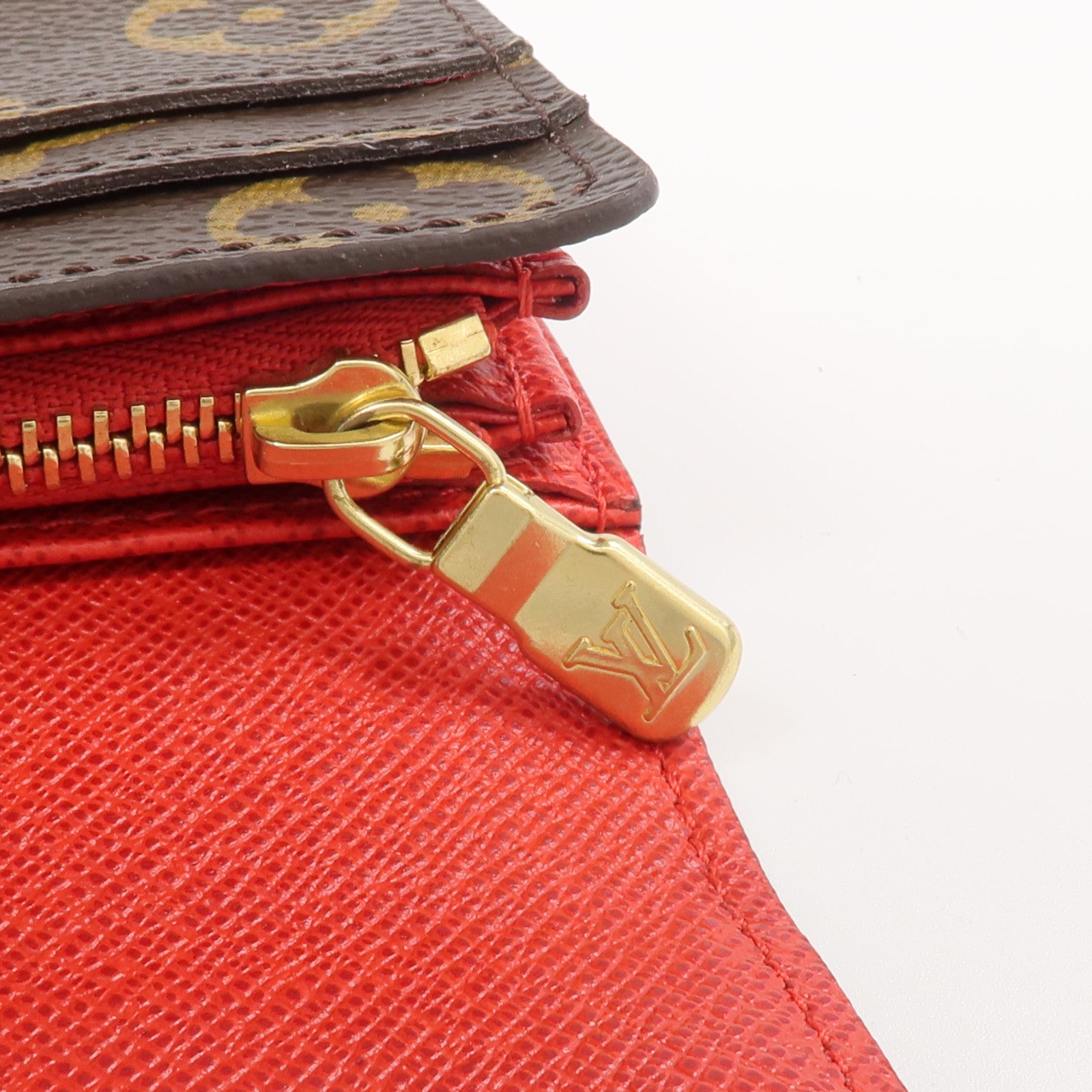 LOUIS VUITTON Monogram Groom Portefeuille Sarah金扣長錢包