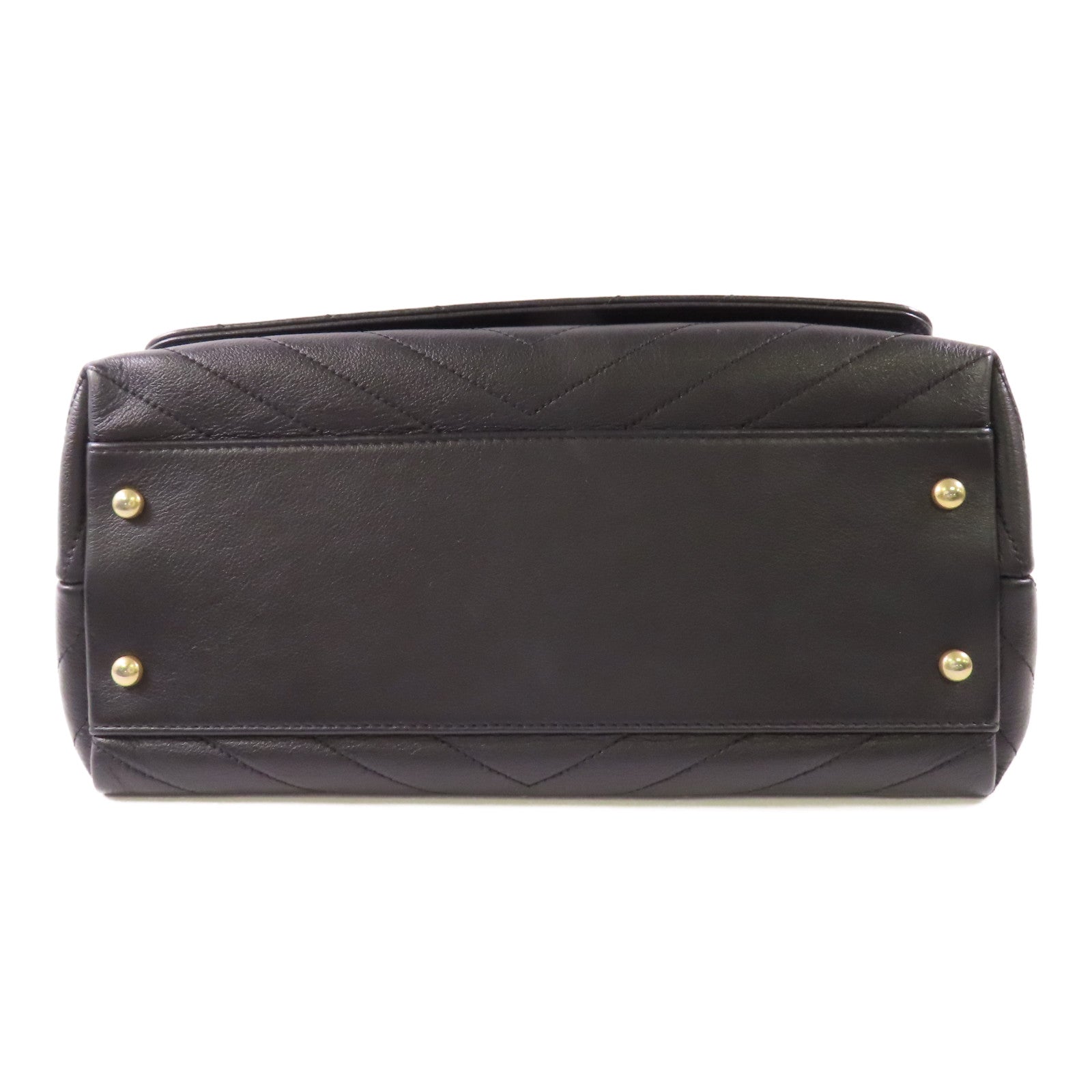 CHANEL 【激減優惠】蛇皮/牛皮皮革金扣2 Way Bag手挽肩背兩用袋