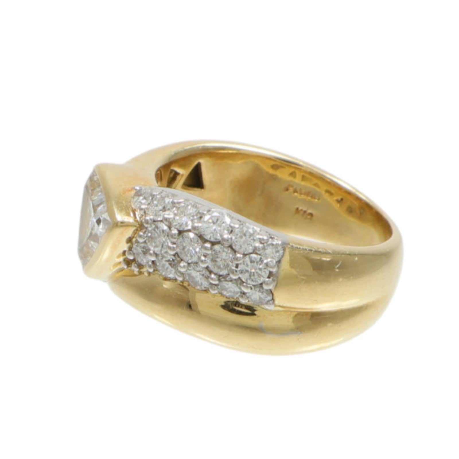 JEWELRY PT900鉑金18K黃金/白金Diamond Ring鑽石戒指