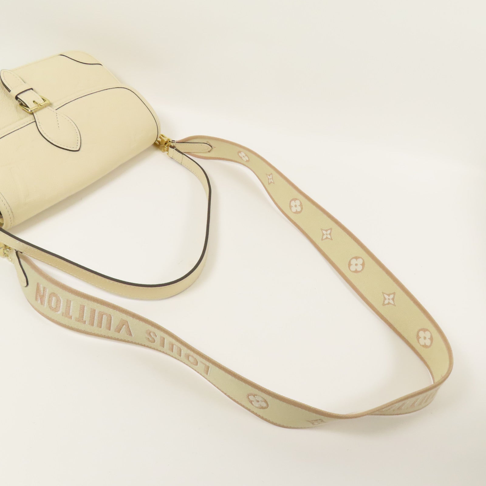 LOUIS VUITTON Monogram Empreinte Diane金扣手挽肩背兩用袋