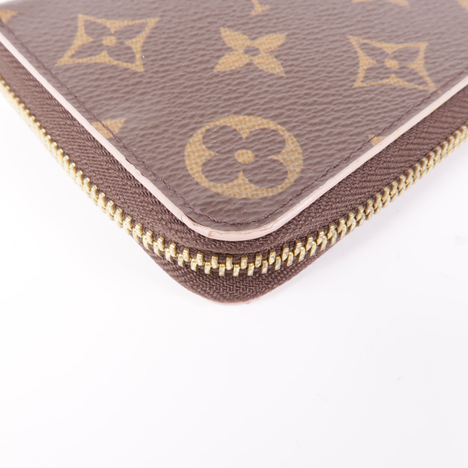 LOUIS VUITTON Monogram Clemence金扣長錢包
