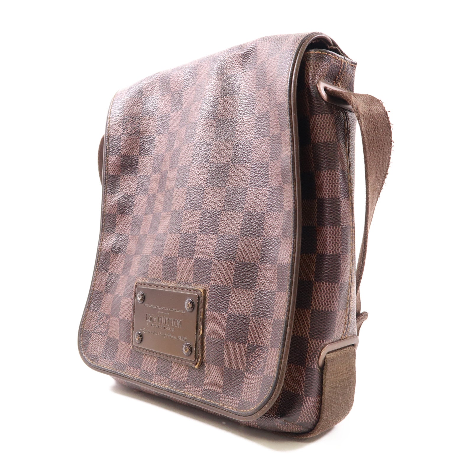 LOUIS VUITTON 【激減優惠】Damier Brooklyn PM肩背袋