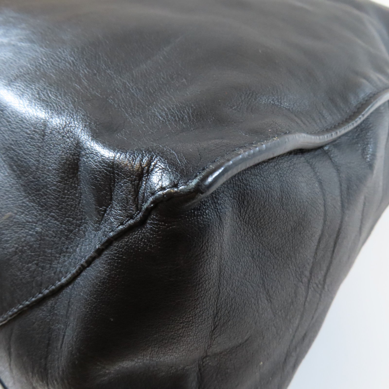 BALENCIAGA 【激減優惠】牛皮皮革Tote Bag金扣手挽袋黑色