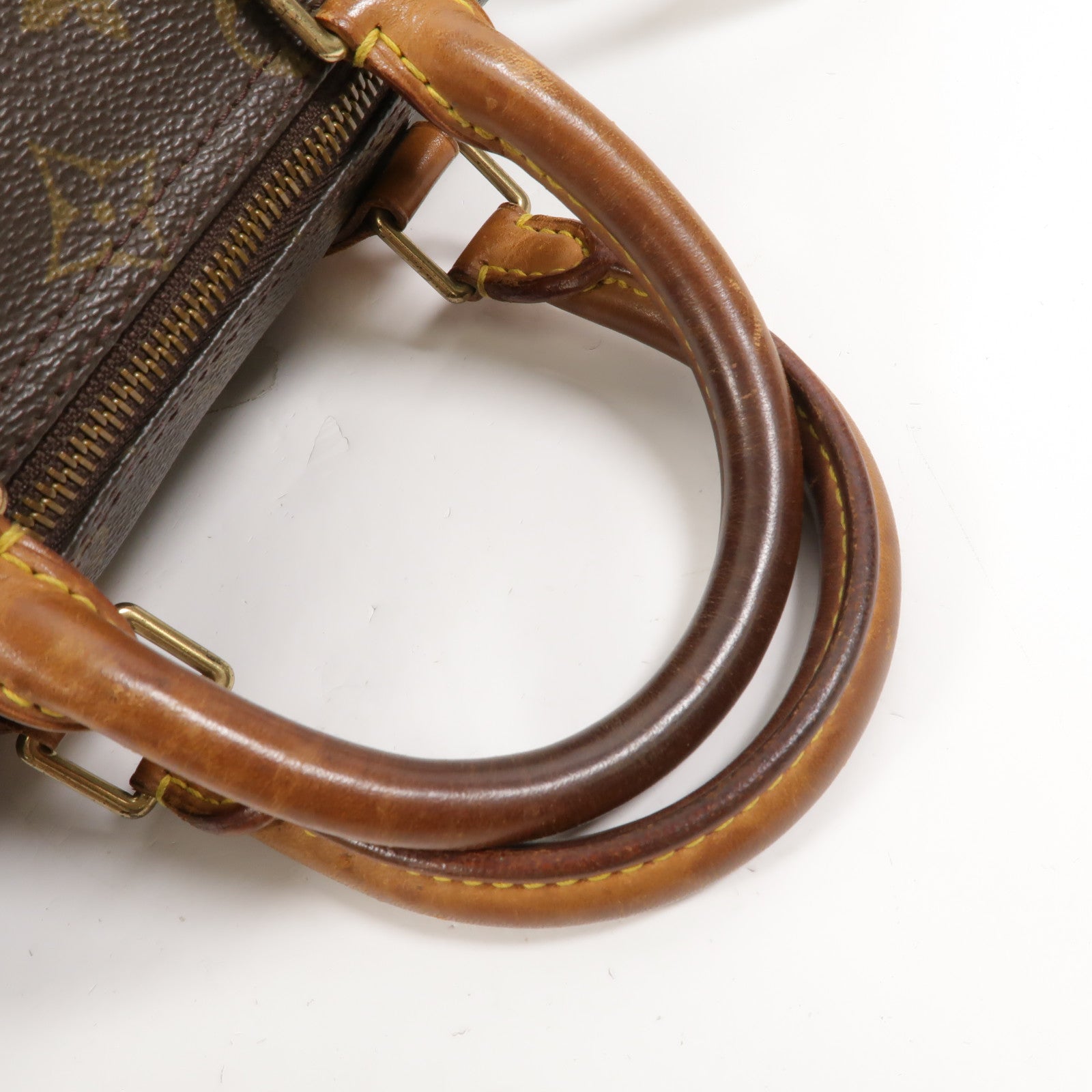 LOUIS VUITTON Monogram Speedy 25金扣手挽袋