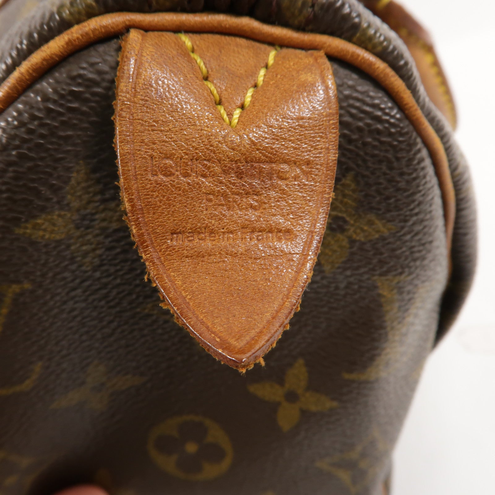 LOUIS VUITTON Monogram Speedy 25金扣手挽袋