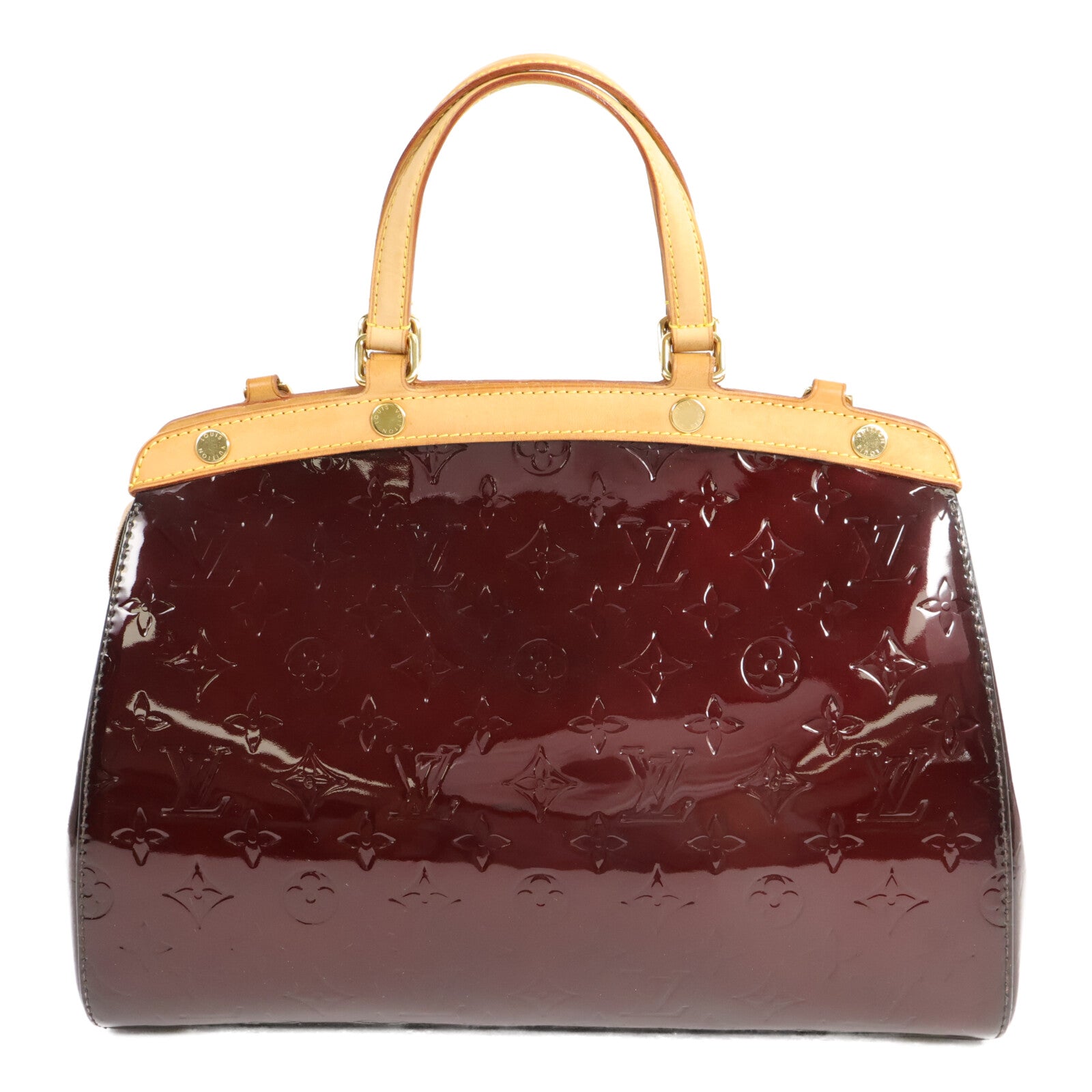 LOUIS VUITTON Vernis Brea MM手挽肩背兩用袋