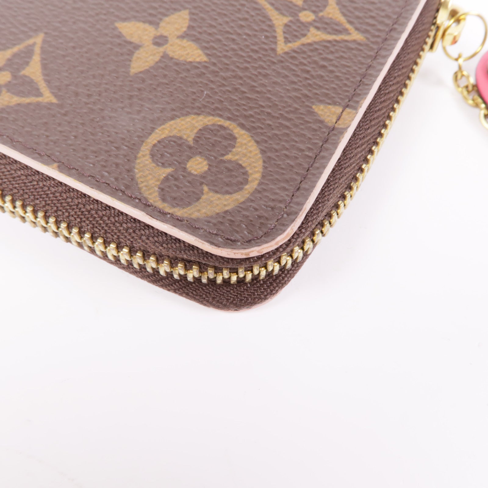 LOUIS VUITTON Monogram Clemence金扣長錢包