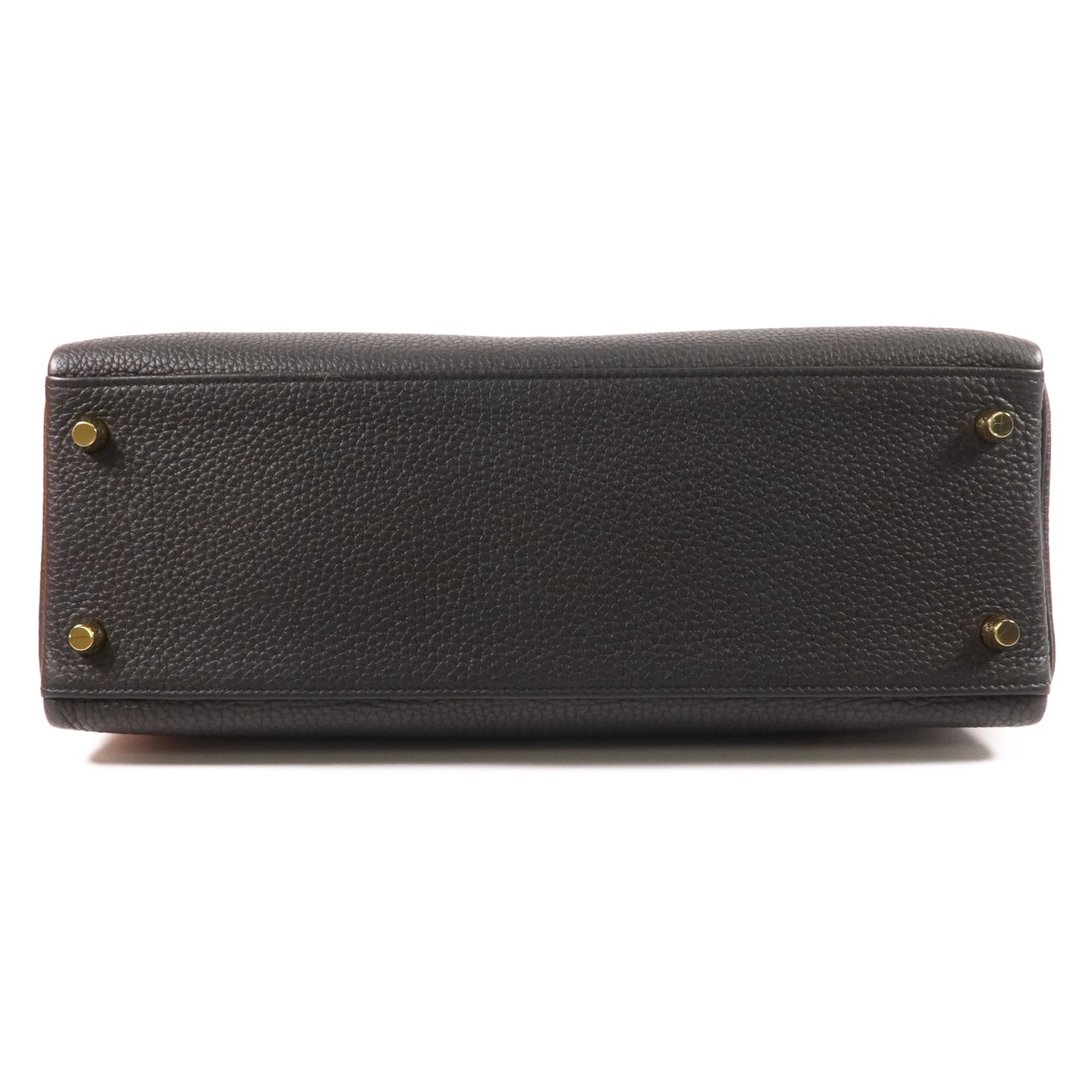 HERMES Togo皮革Kelly 32手挽肩背兩用袋Noir