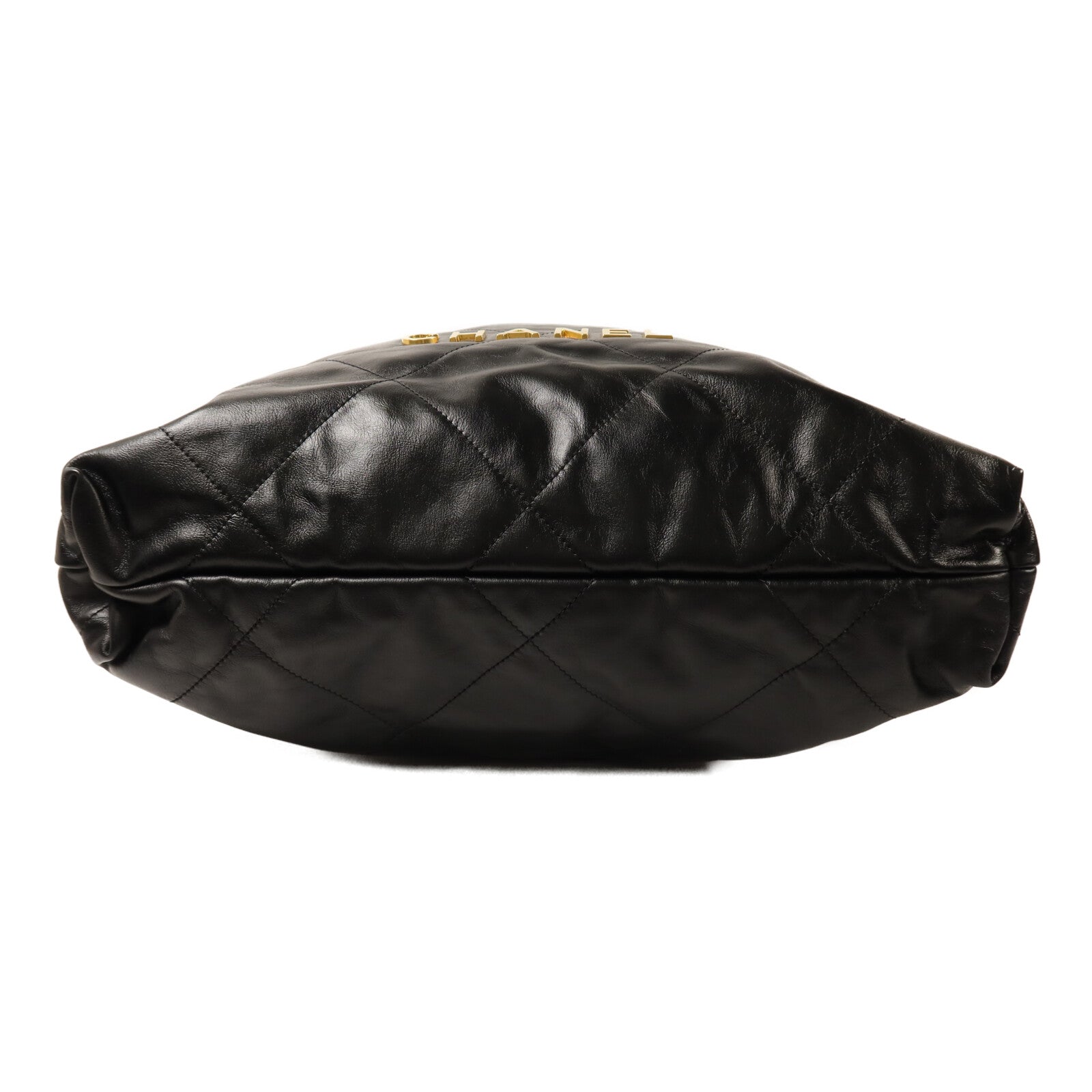 CHANEL 【激減優惠】牛皮皮革22 Backpack金扣鏈帶背包