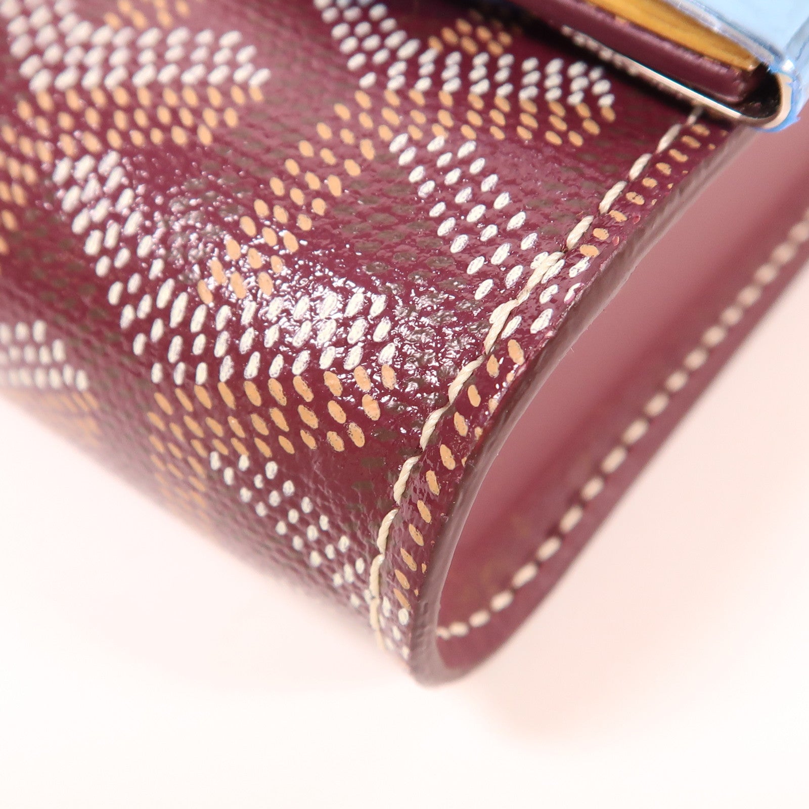 GOYARD 【激減優惠】塗層帆布Monte Carlo銀扣肩背袋