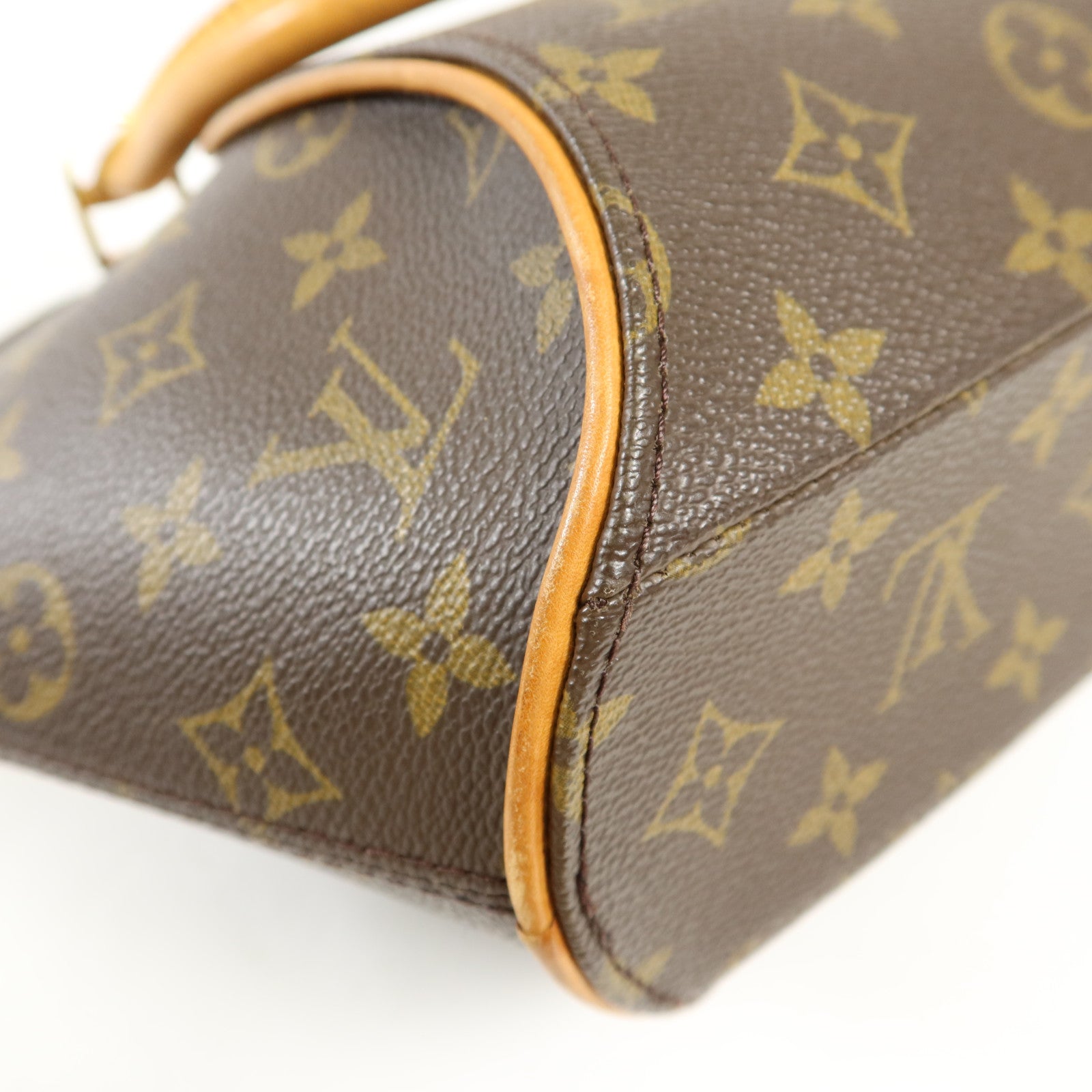LOUIS VUITTON Monogram Elipse MM金扣手挽袋