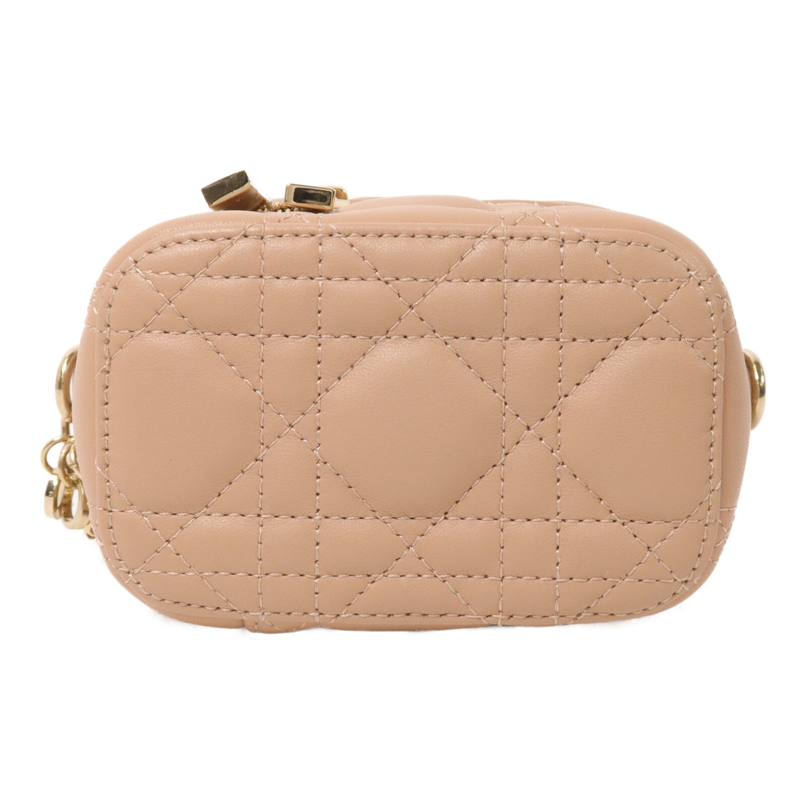 Dior 羊皮皮革Lady Dior Mirco Vanity Case手挽肩背兩用袋