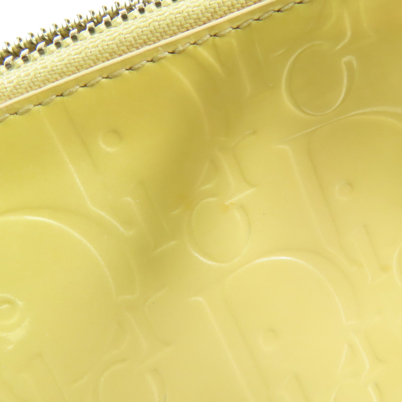 Dior 【激減優惠】漆皮皮革Shoulder Bag銀扣肩背袋