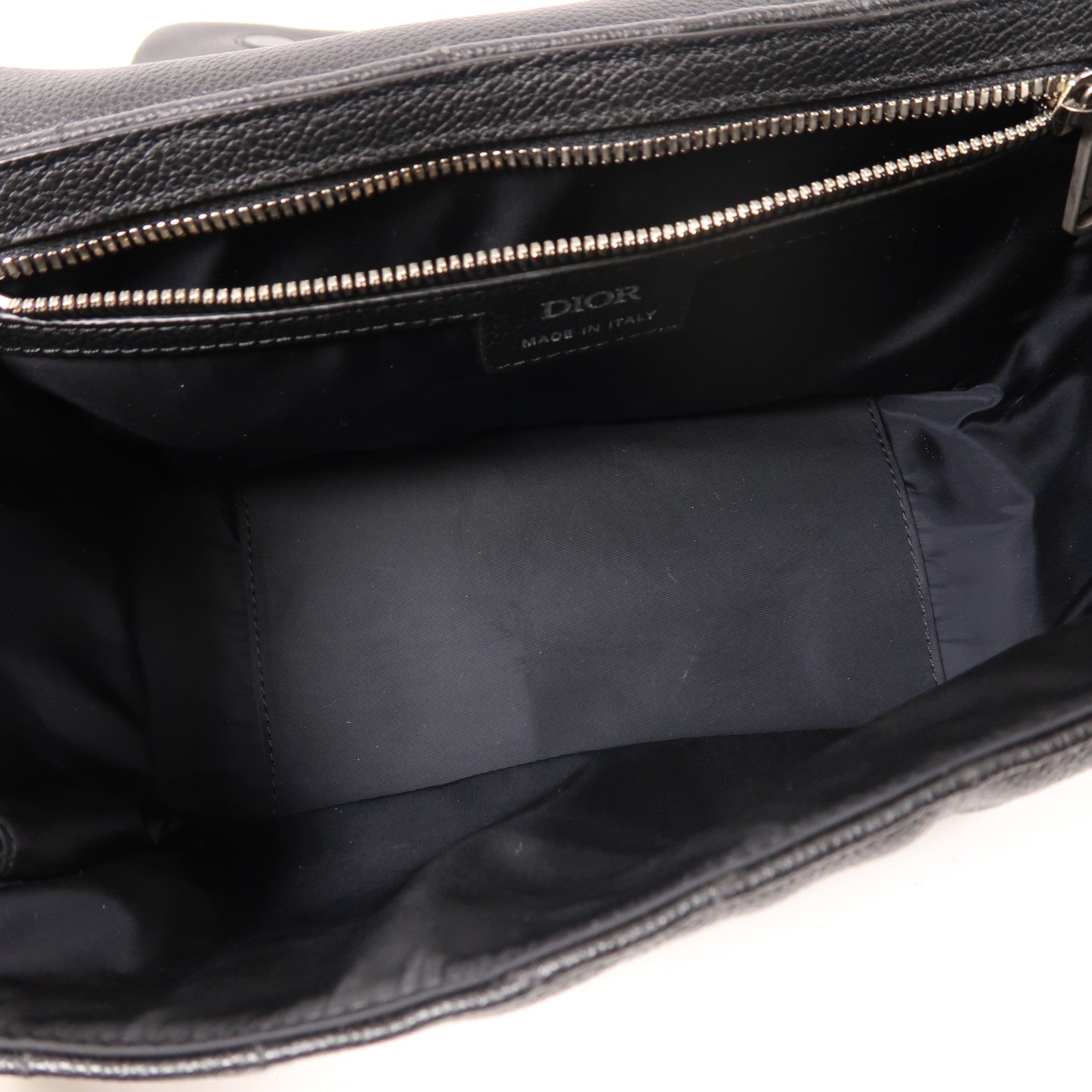 Dior 牛皮皮革Camera Bag銀扣肩背袋