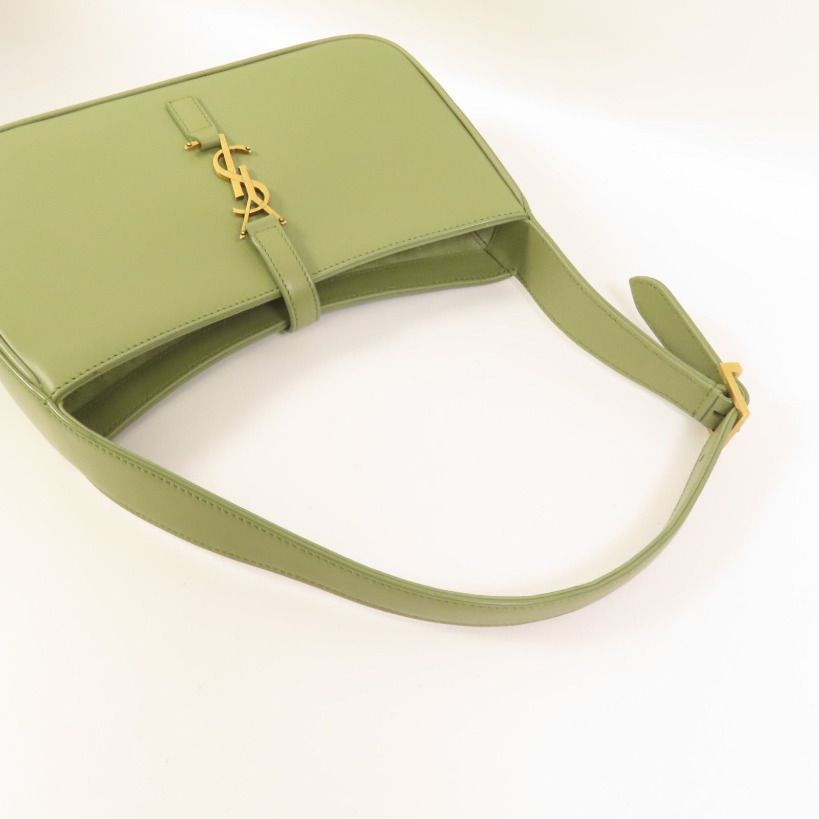 SAINT LAURENT 牛皮皮革Le 5 a 7 Hobo Bag肩背袋