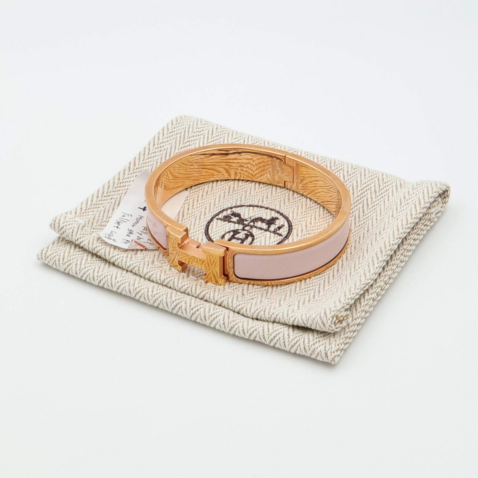 HERMES 金屬/琺瑯Clic H手鐲
