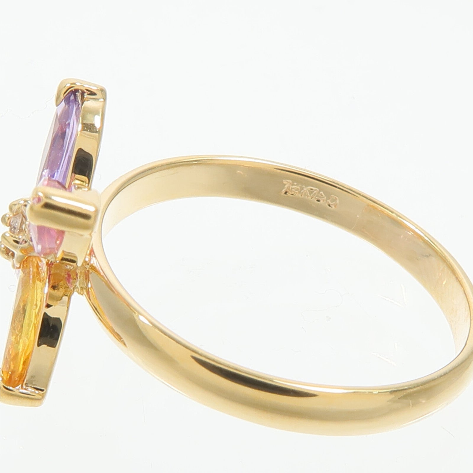 JEWELRY 18K黃金Color Stone彩色寶石戒指