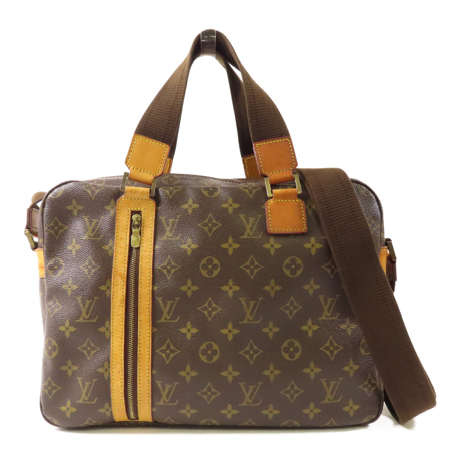 LOUIS VUITTON 【激減優惠】Monogram Sac Bosphore金扣手挽肩背兩用袋
