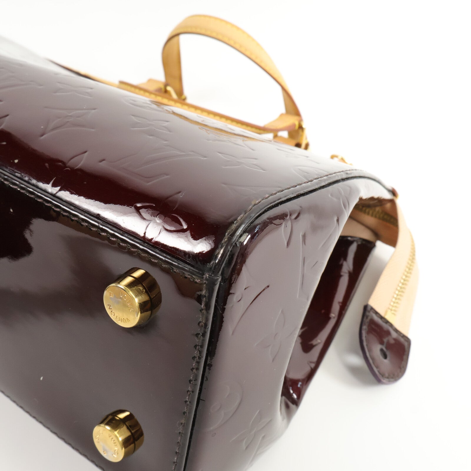 LOUIS VUITTON Vernis Brea MM手挽肩背兩用袋