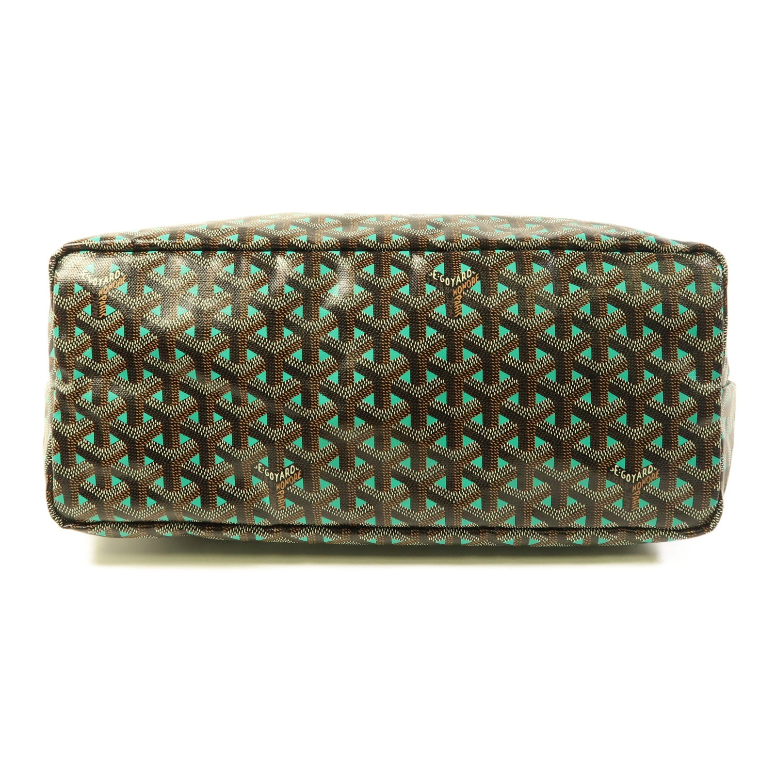 GOYARD Saint Louis Claire Voie Tote Bag Coated Canvas Black