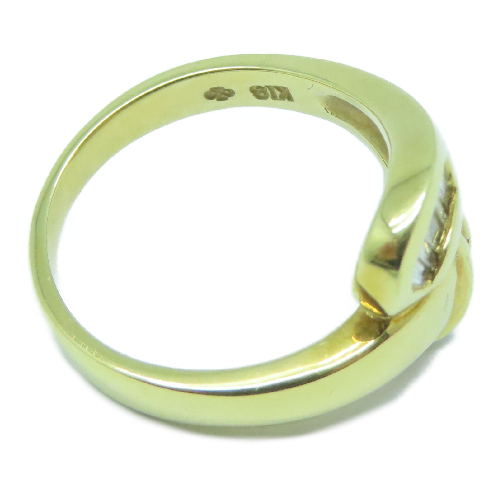 JEWELRY **【激減優惠】18K黃金Diamond Ring 0.25ct鑽石戒指US#5.5