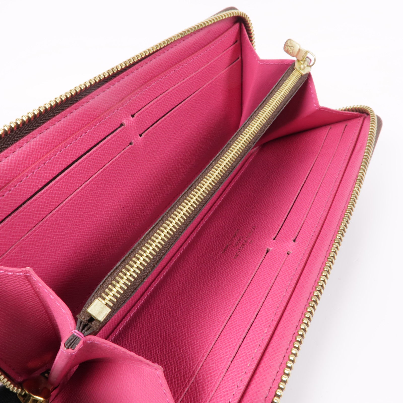 LOUIS VUITTON Monogram Clemence金扣長錢包