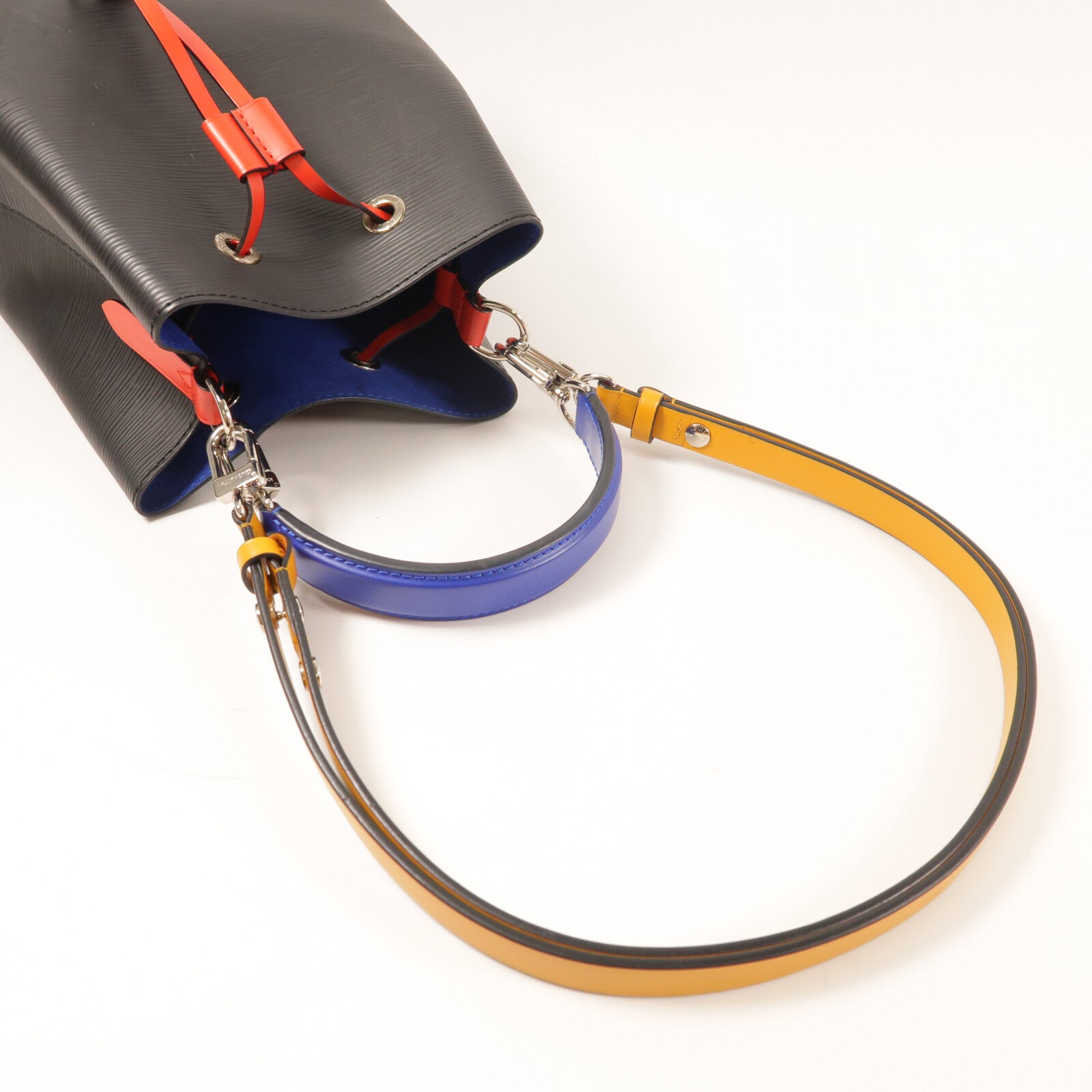 LOUIS VUITTON Epi Neo Noe BB銀扣手挽肩背兩用袋