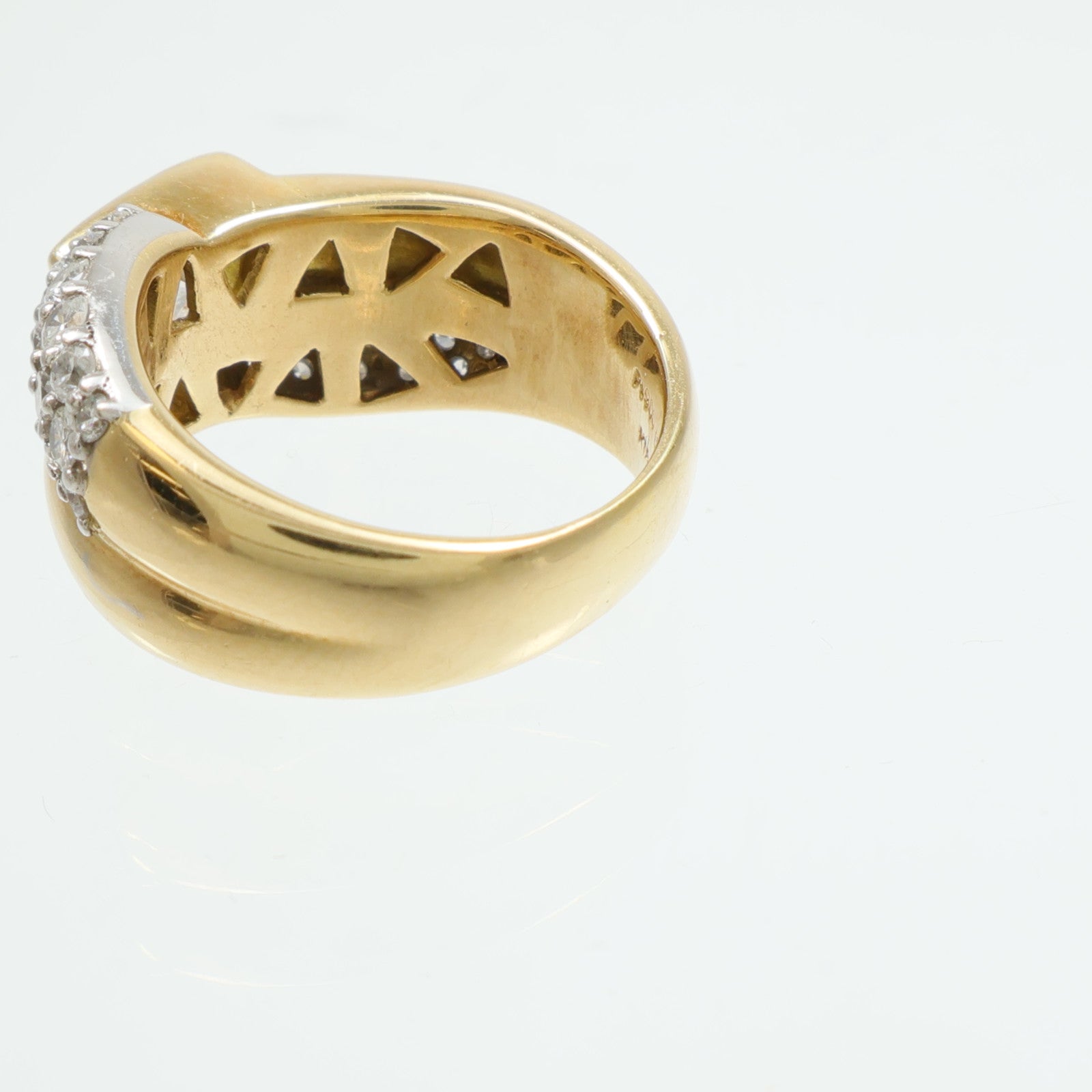 JEWELRY PT900鉑金18K黃金/白金Diamond Ring鑽石戒指