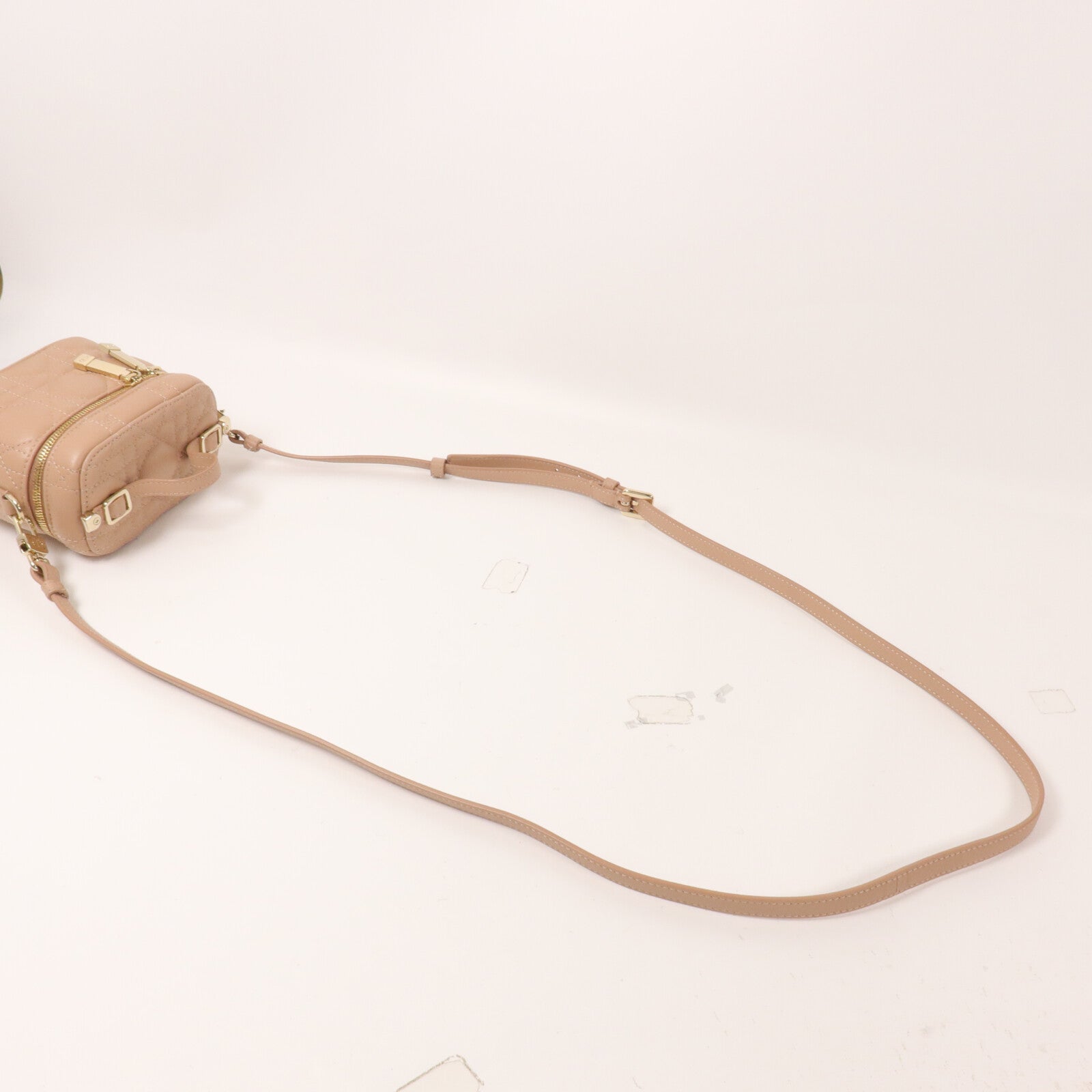 Dior 羊皮皮革Lady Dior Mirco Vanity Case手挽肩背兩用袋