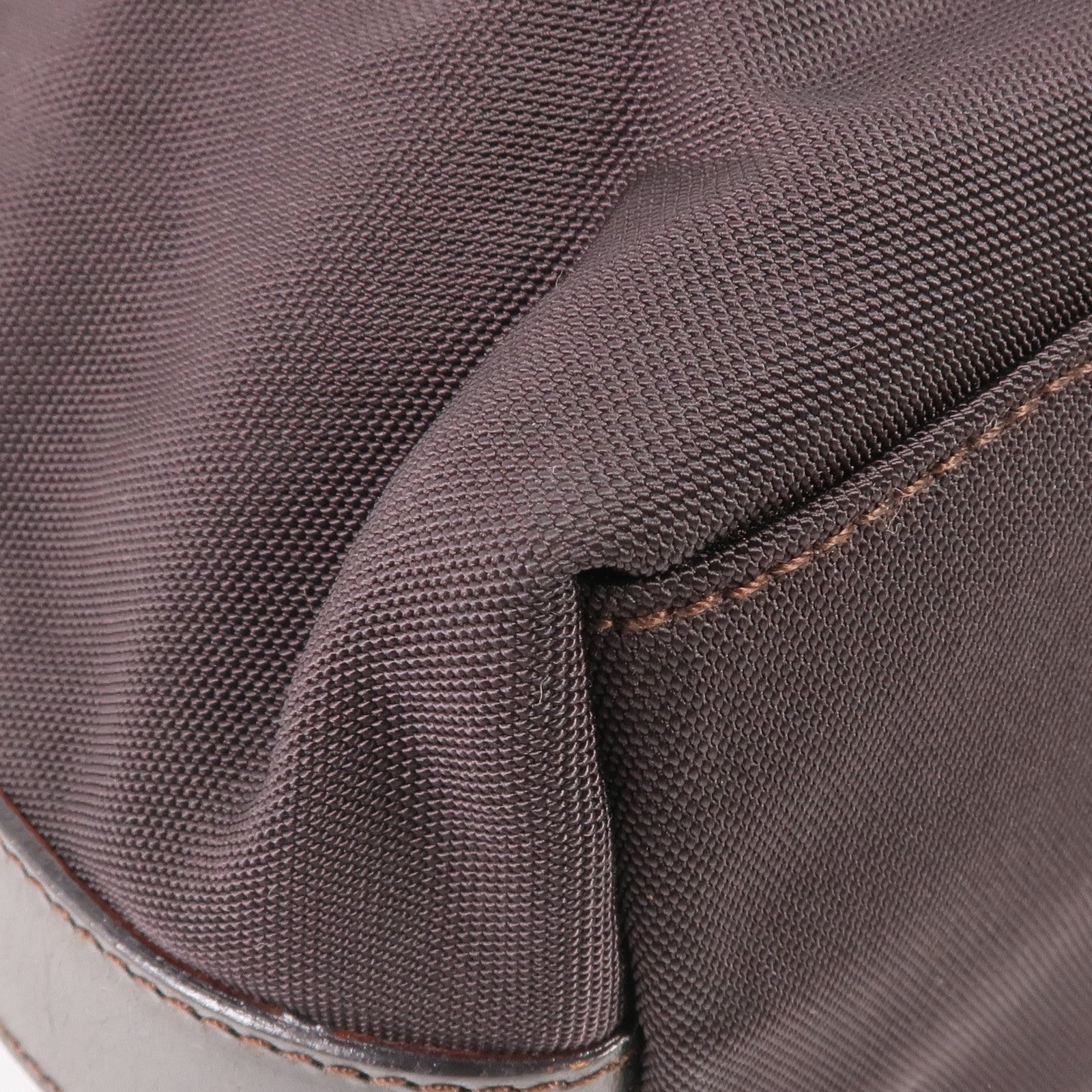 GUCCI 尼龍Handbag銀扣肩背袋