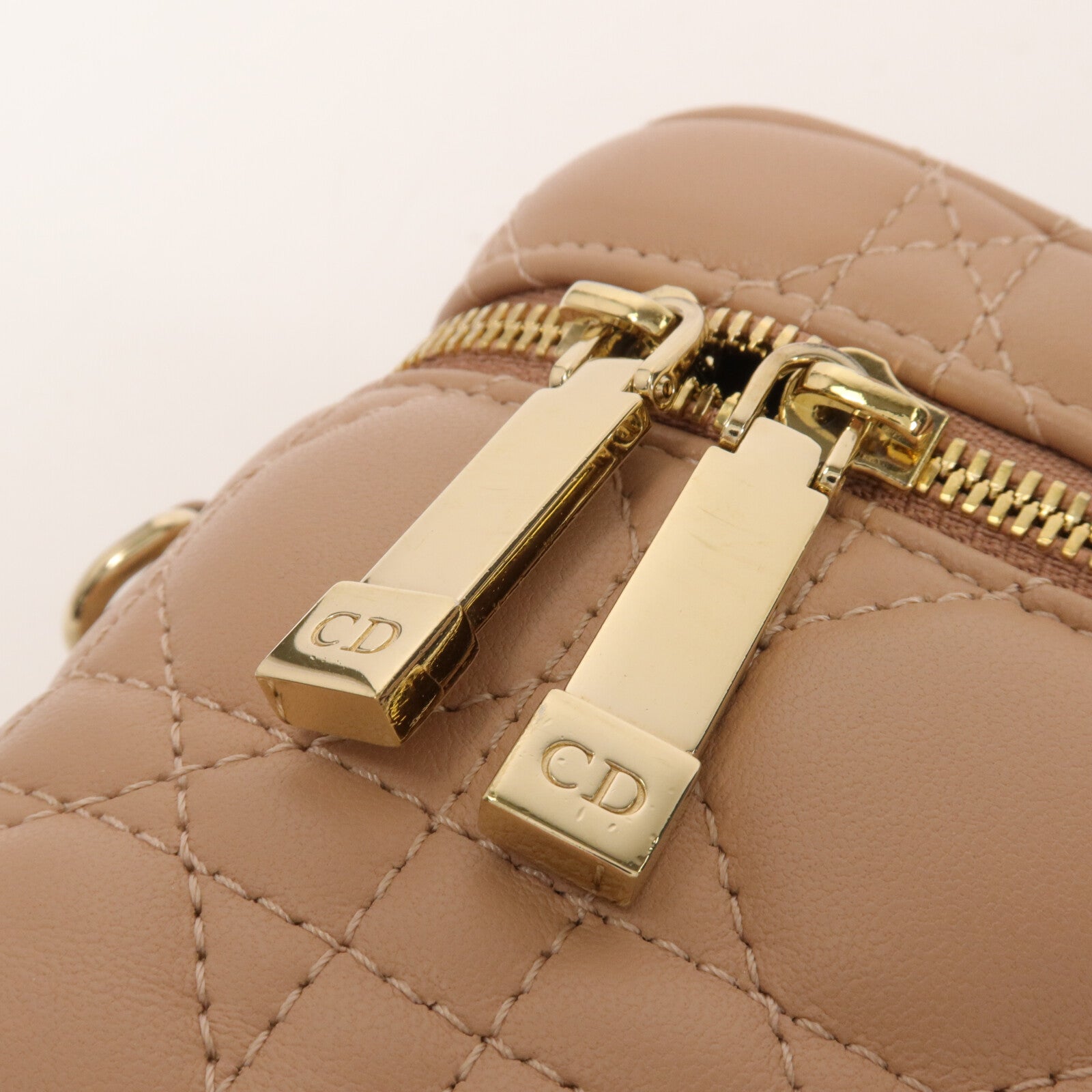 Dior 羊皮皮革Lady Dior Mirco Vanity Case手挽肩背兩用袋