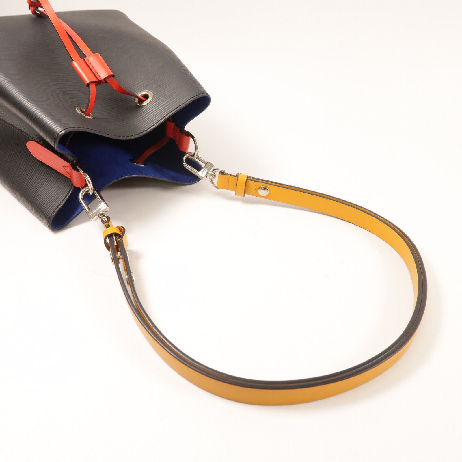 LOUIS VUITTON Epi Neo Noe BB銀扣手挽肩背兩用袋