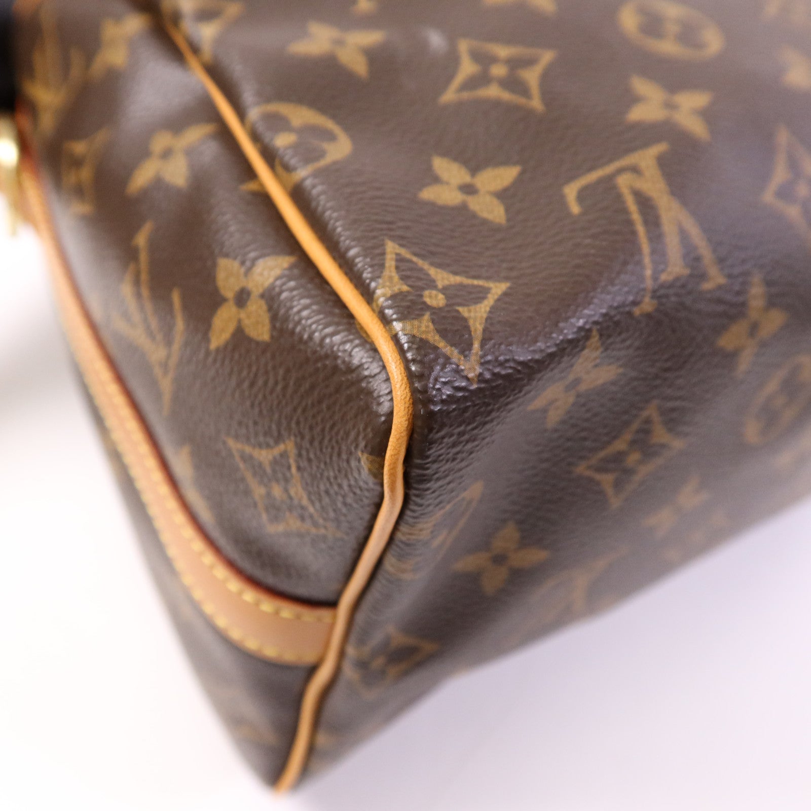 LOUIS VUITTON Monogram Speedy Bandouliere 25金扣手挽肩背兩用袋