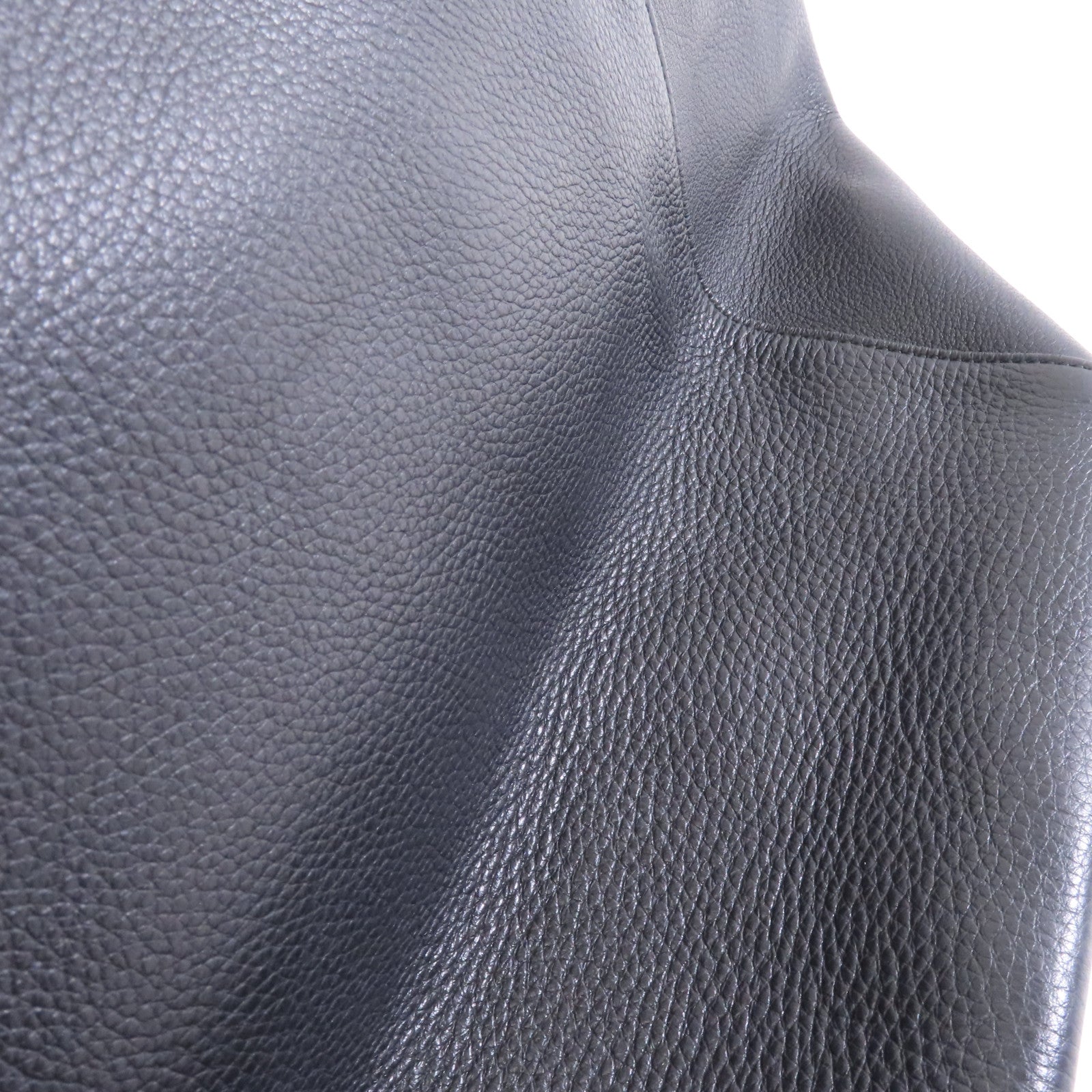 CELINE 牛皮皮革Tote Bag金扣手挽袋黑色