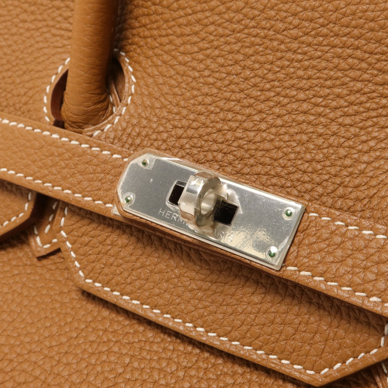 HERMES Togo皮革Birkin 35手挽袋Gold