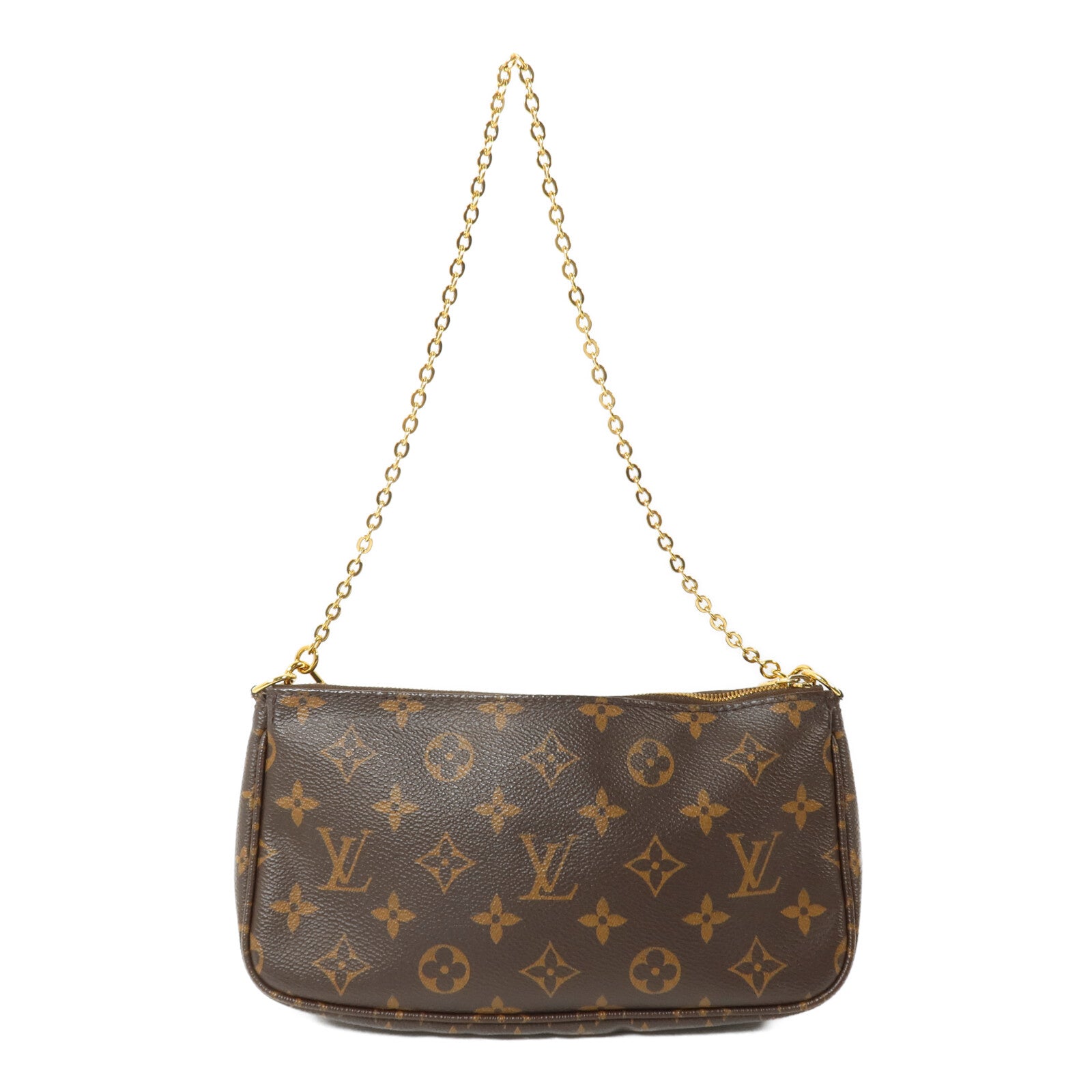LOUIS VUITTON Monogram Multi Pochette Accessoires手挽肩背兩用袋