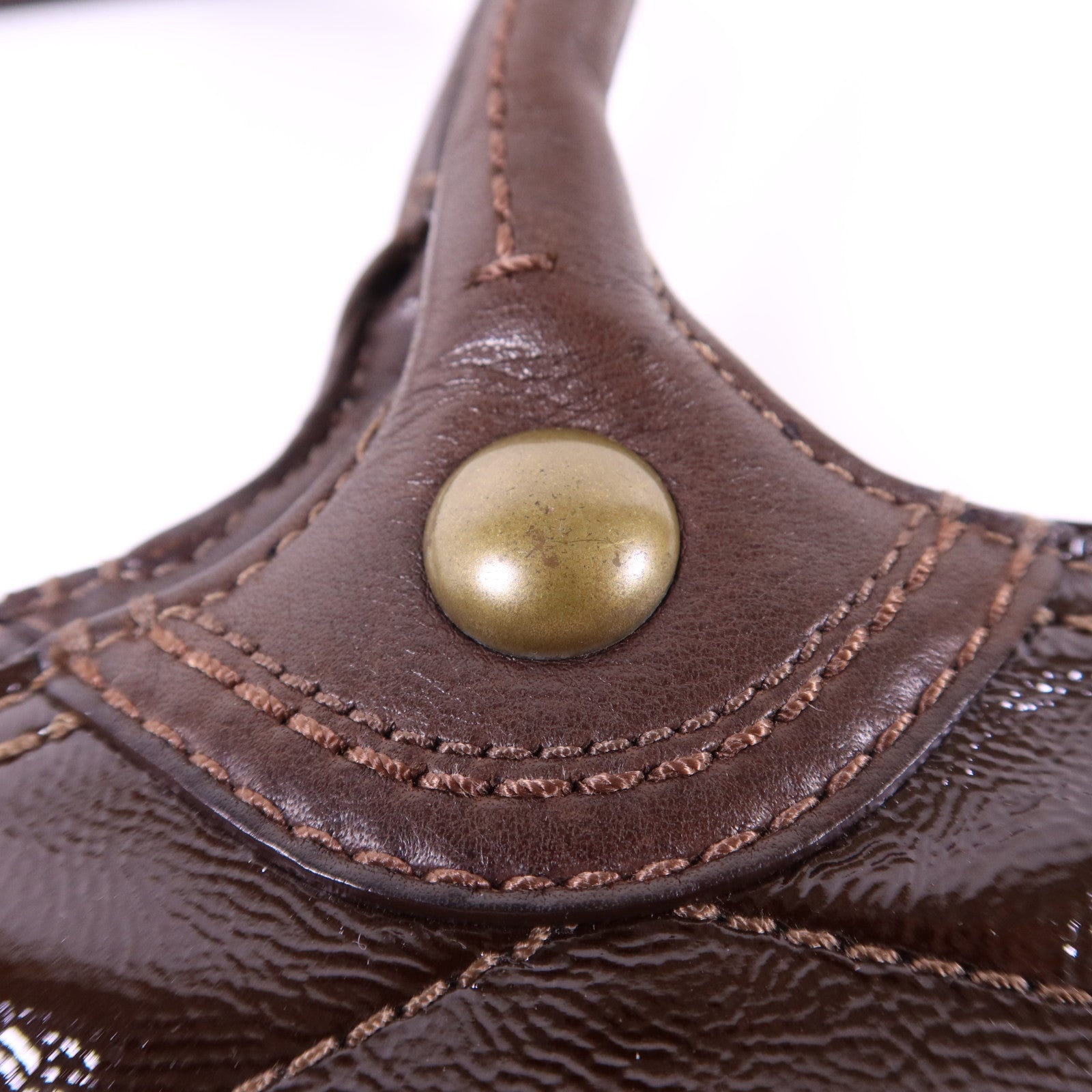 COACH 漆皮皮革Shoulder Bag肩背袋